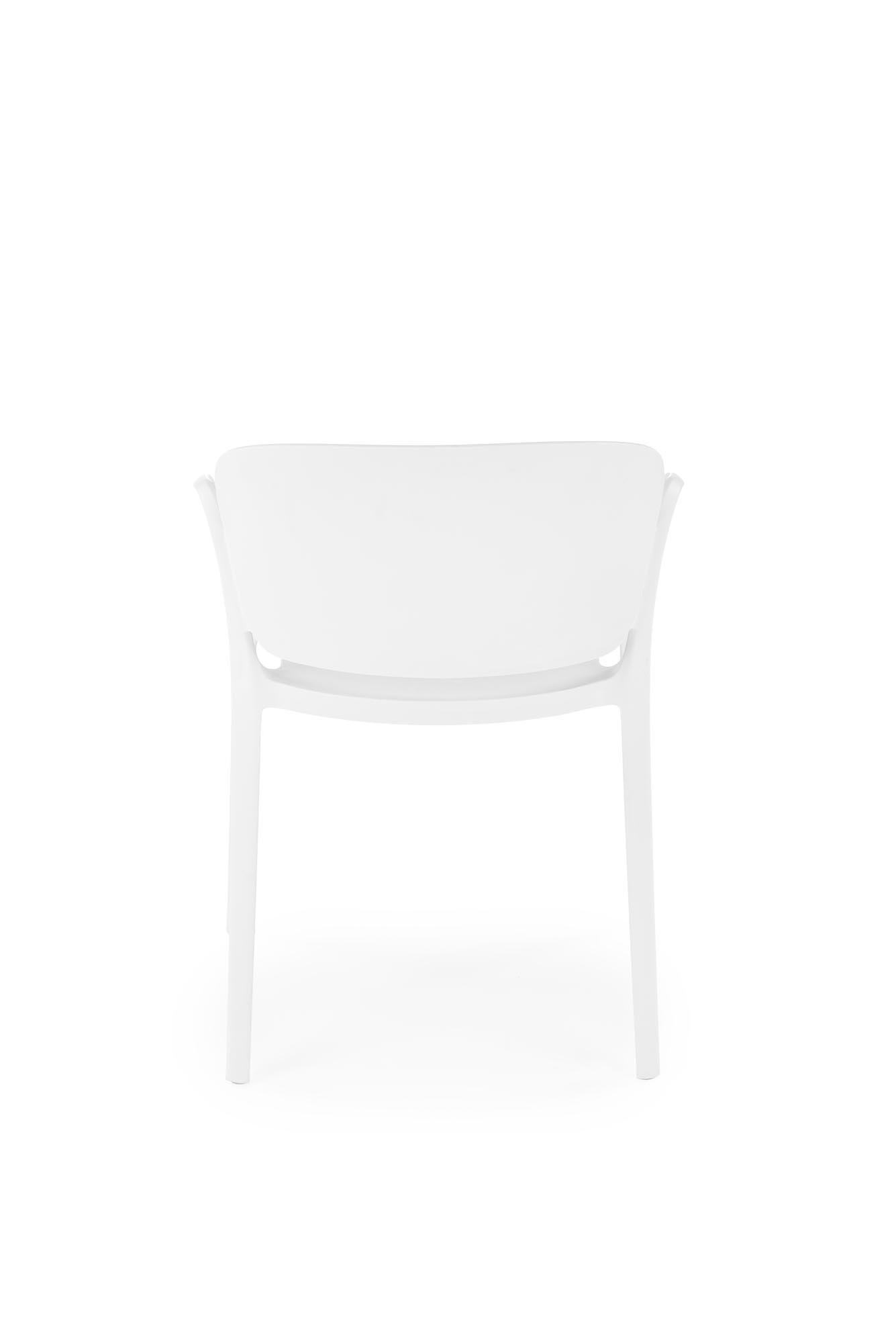 Scaune din plastic K491  Alb (1p=4buc) Židle z tworzywa sztucznego k491 - Alb