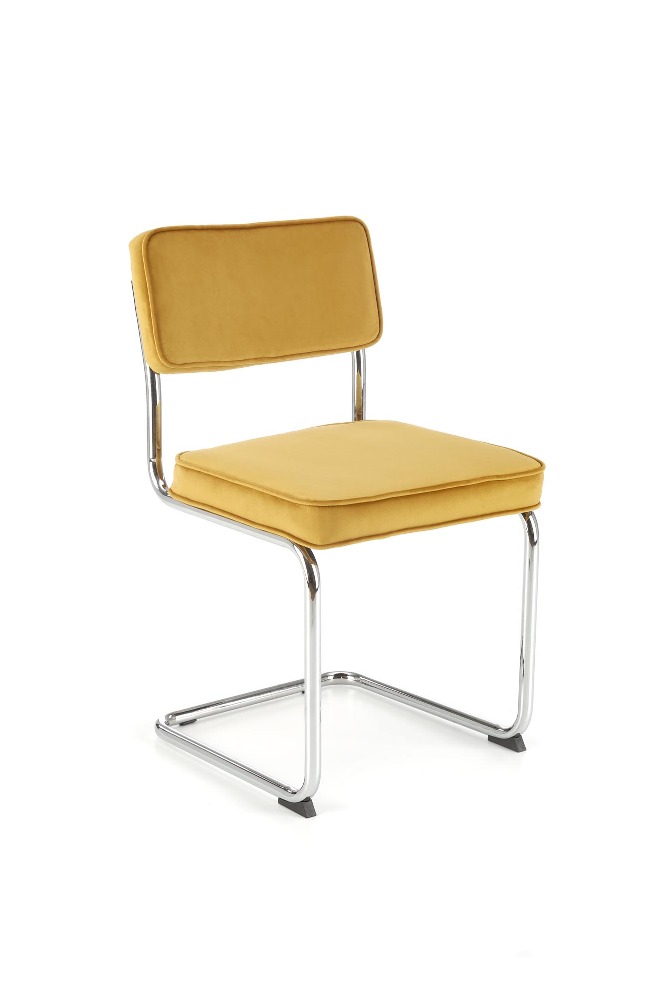 K510 Stolička horčicová krzeszlo kovové k510 - horčicová