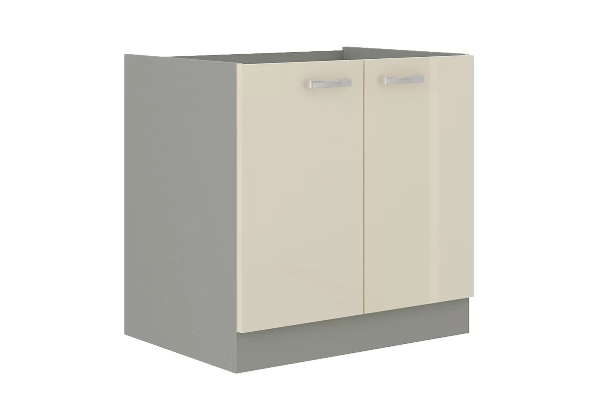 Kuchyňská sestava Karmen L 270x260 cm Laon 80 D 2F BB - Skříňka spodní dvoudveřová