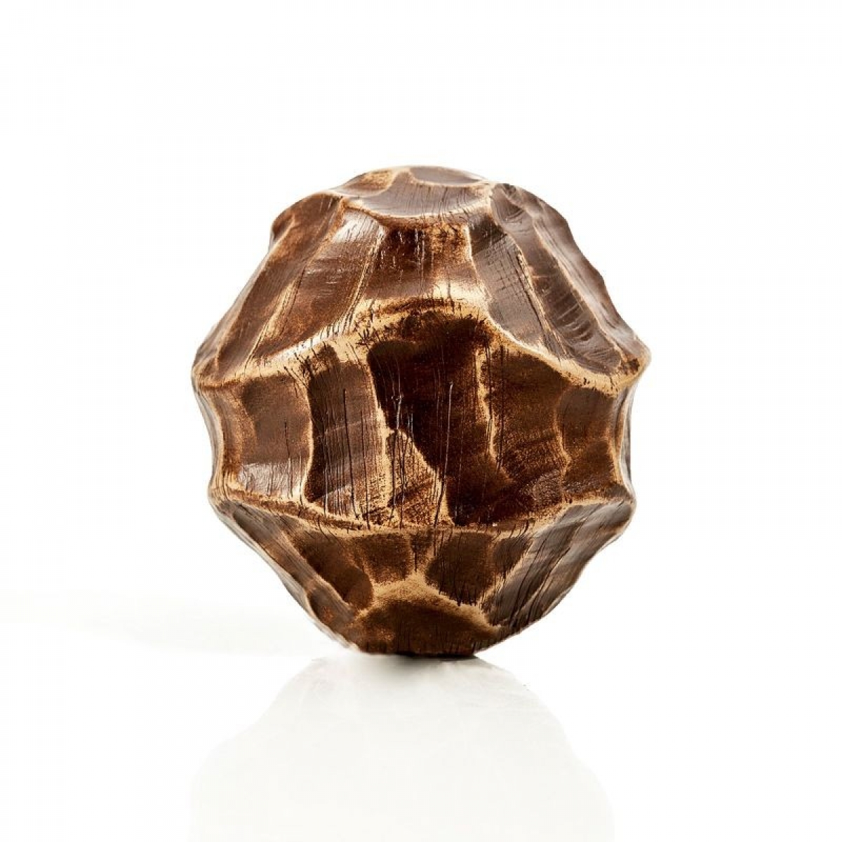 Dekorativní koule Cleo 01 - hnědá Dekorativní koule