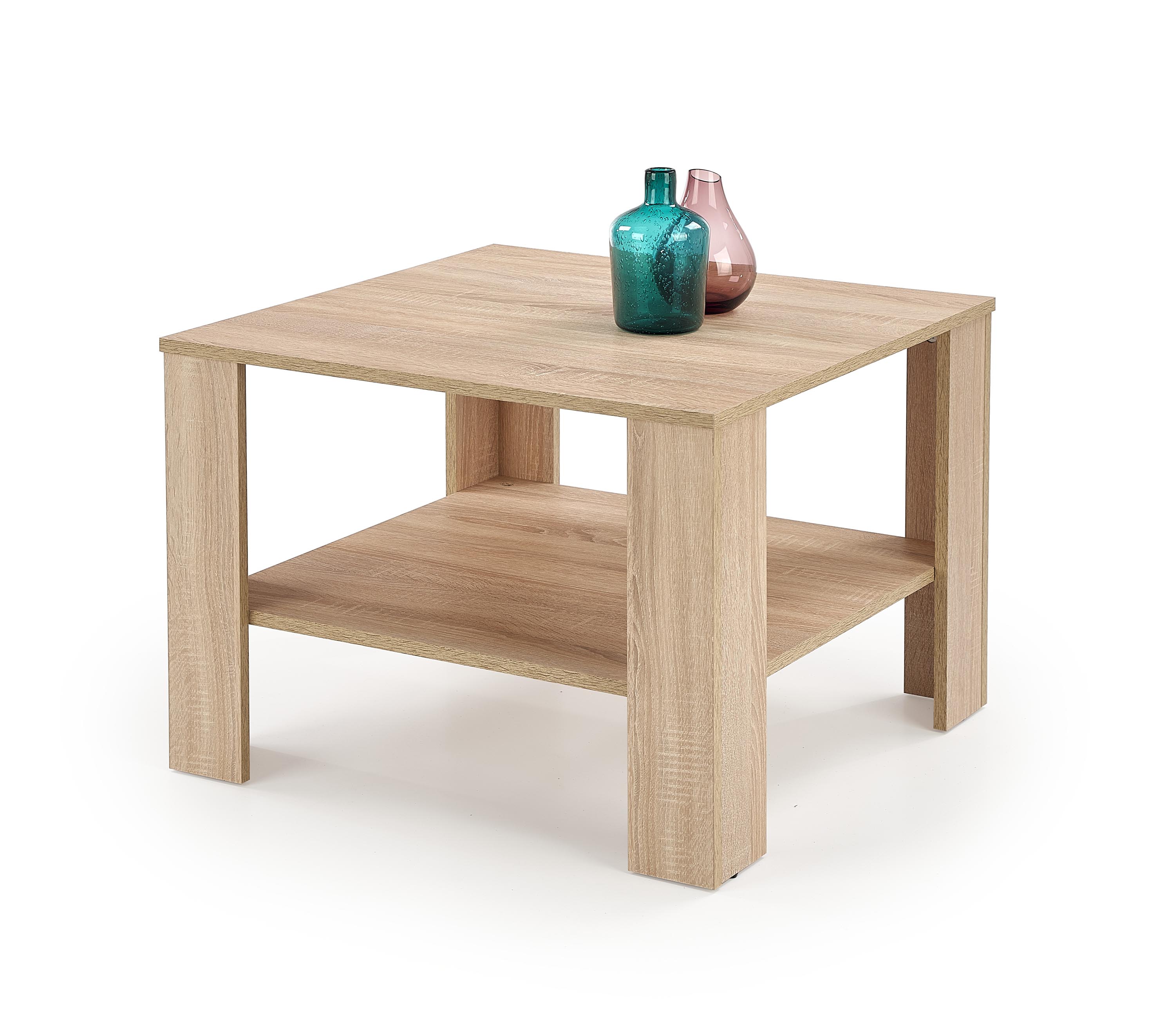KWADRO négyzet alakú dohányzóasztal - Sonoma tölgy kwadro Čtverec Konferenční stolek Barva Dub sonoma