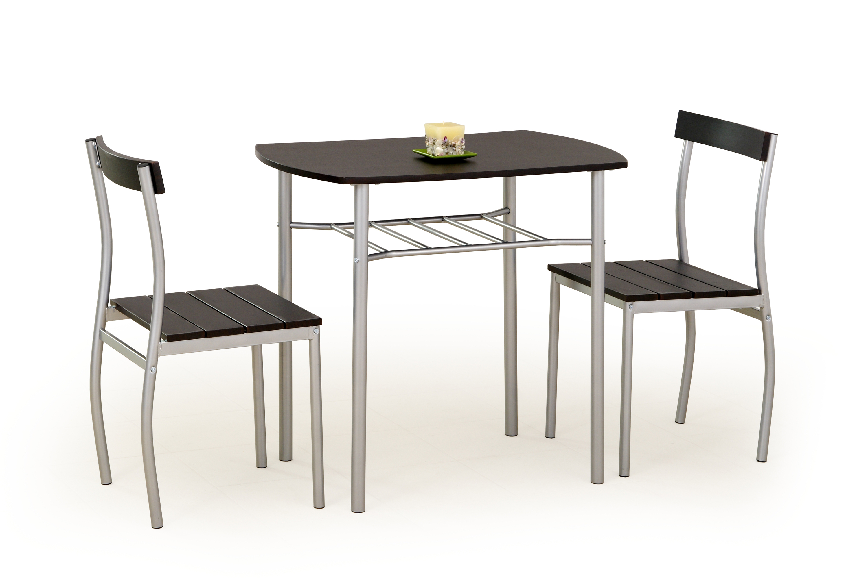 LANCE szett asztal + 2 szék - Wenge lance Komplet stůl + 2 Židle Wenge