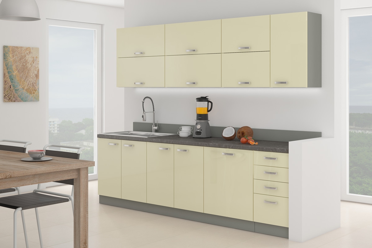 Dolná skrinka s košom cargo Laon 30 D CARGO BB Komplet kuchyňského nábytku Laon - vizualizácia 5