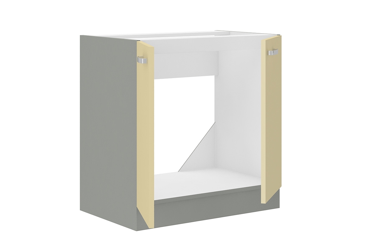 Drezová skrinka Laon 80 ZL 2F BB Laon 80 ZL 2F BB - Skrinka dolná pod umývadlo - vnútro