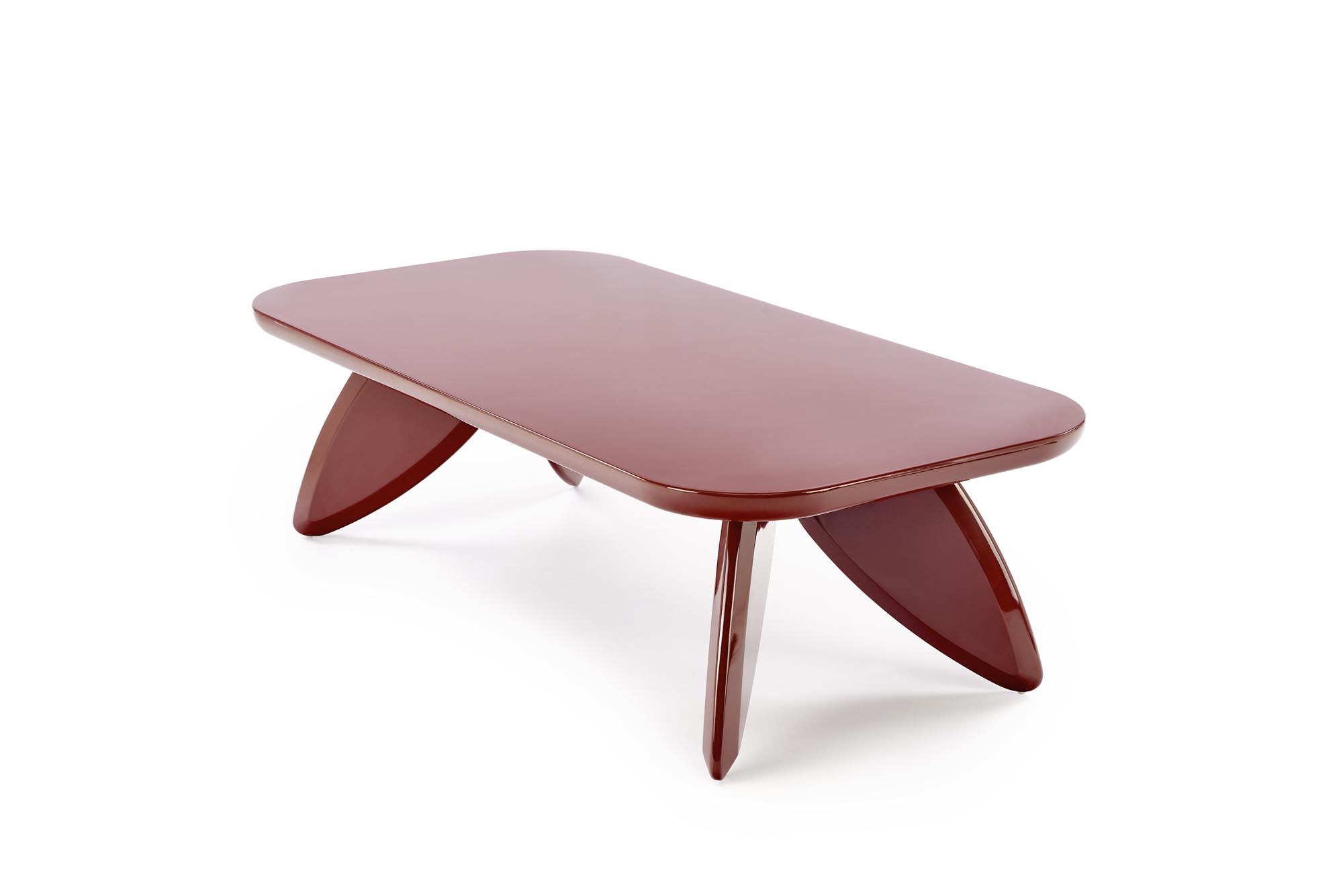 Konferenčný stolík Soraya 120 cm - bordový Konferenčný stolík prostokatna soraya 120 cm - bordová