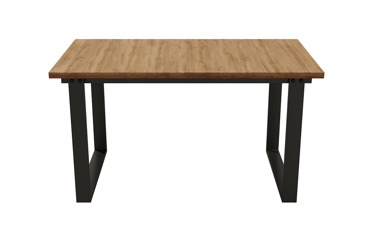 Jídelní stůl Temir loft 138x80 cm - dub wotan stůl nerozkládací
