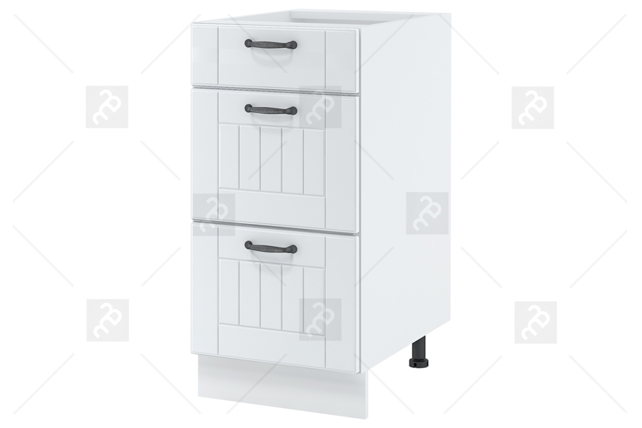 Dolní kuchyňská skříňka Lora DS 4/3 se 3 zásuvkami Starmotion Skříňka lora z zásuvkami