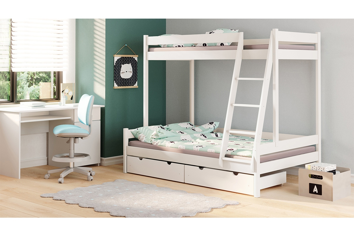 Patrová postel Ada II PP 002 bílá postel