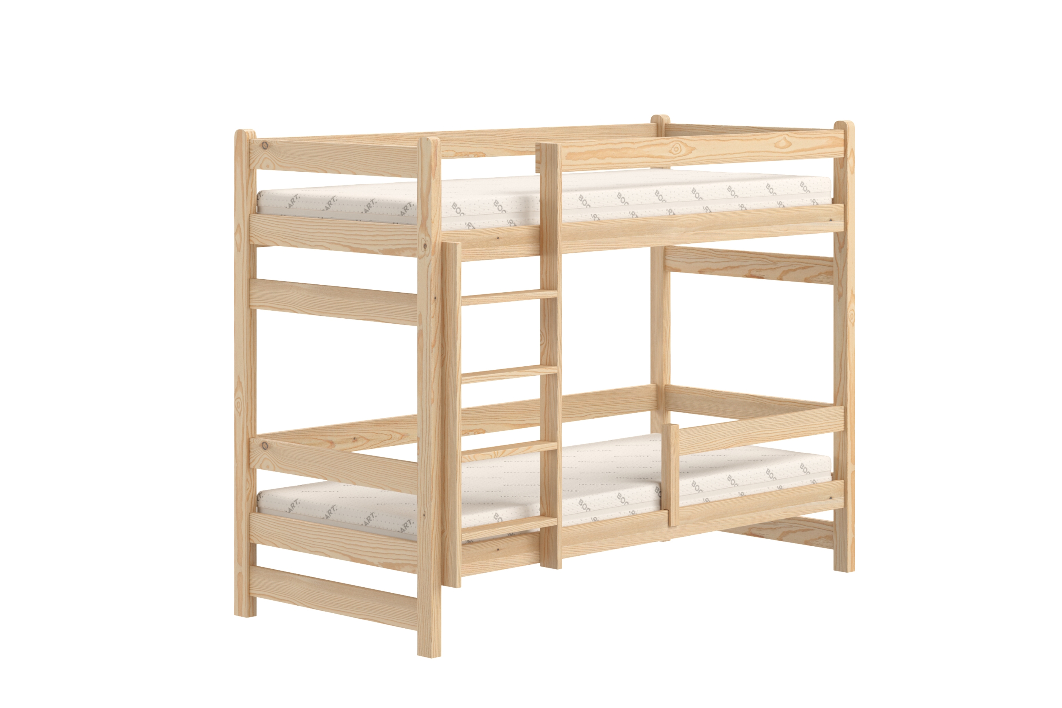 Poschodová posteľ Alis - Borovica, 80x160 Posteľ dzieciece Alis 80x160 poschodová - Borovica