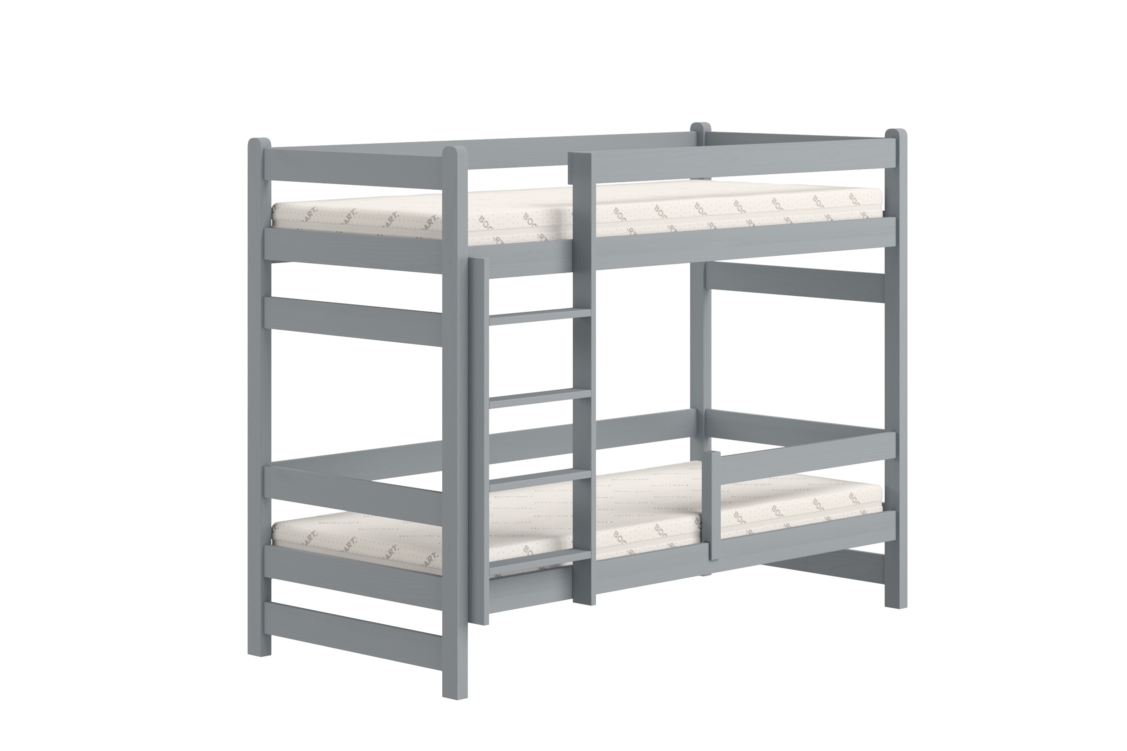 Poschodová posteľ Alis - šedý, 90x190 Posteľ dzieciece Alis 90x190 poschodová - šedý