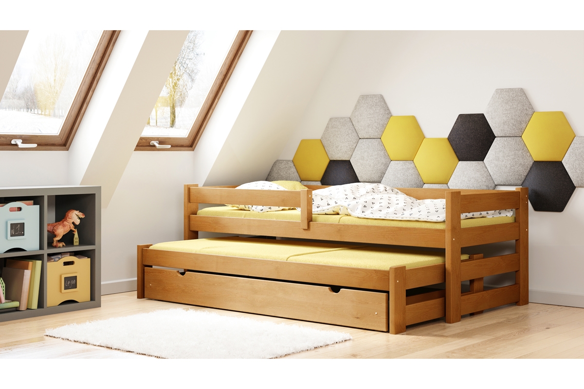 Dětská výsuvná postel Alis II DPV 001 postel dvoulůžková