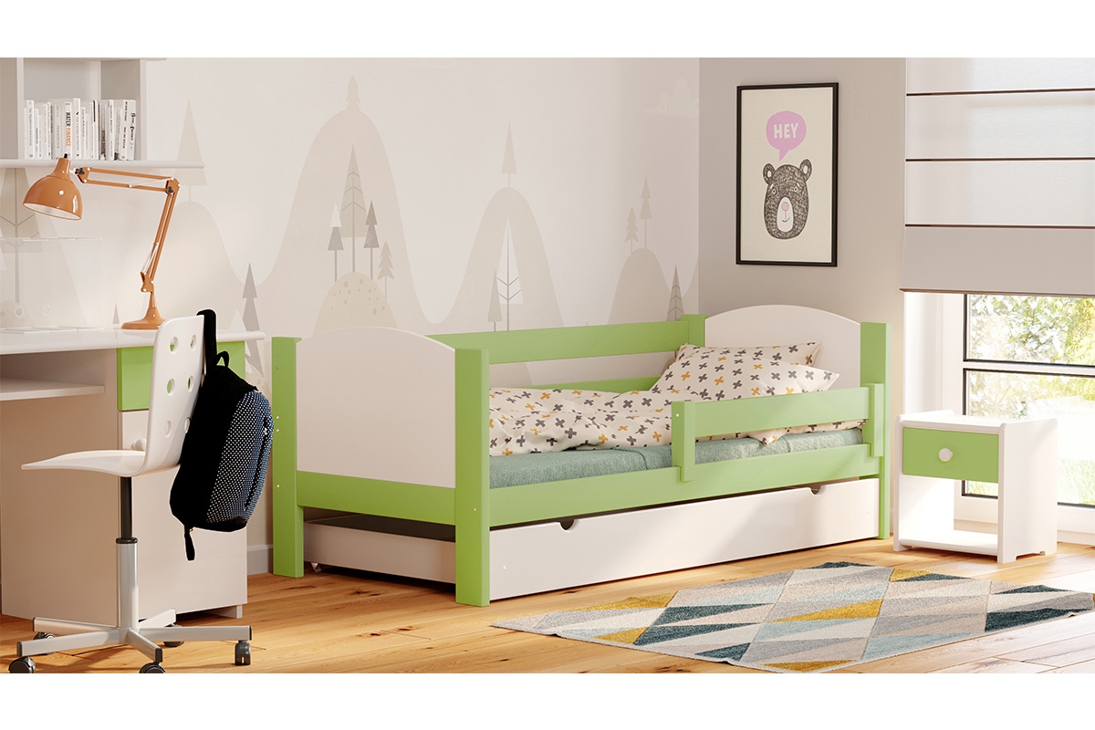 Dětská přízemní výsuvná postel Denis II postel do čtyřleté dítě