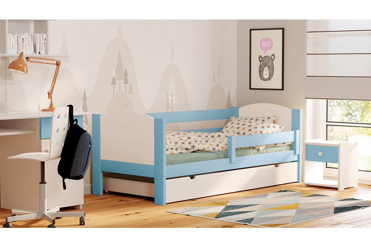 Dětská přízemní výsuvná postel Denis II Postel do chlapce