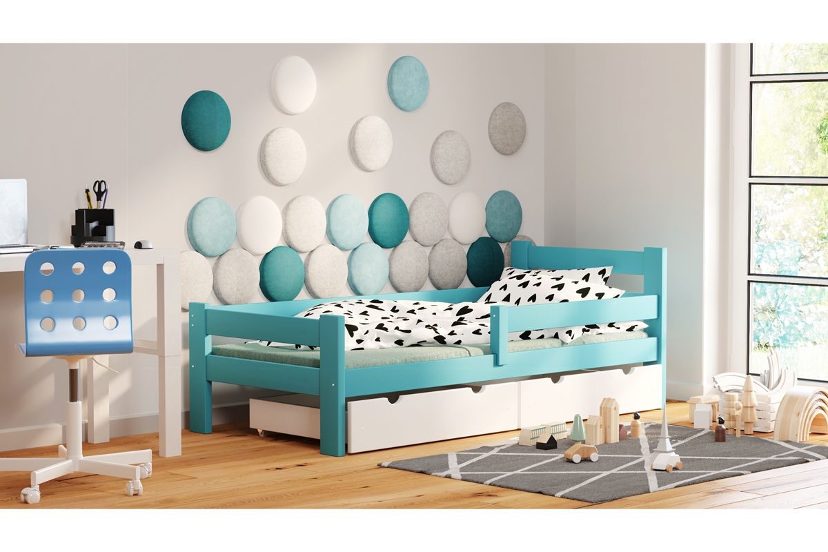 Drevená detská posteľ Tymek II Nábytok detský drevená