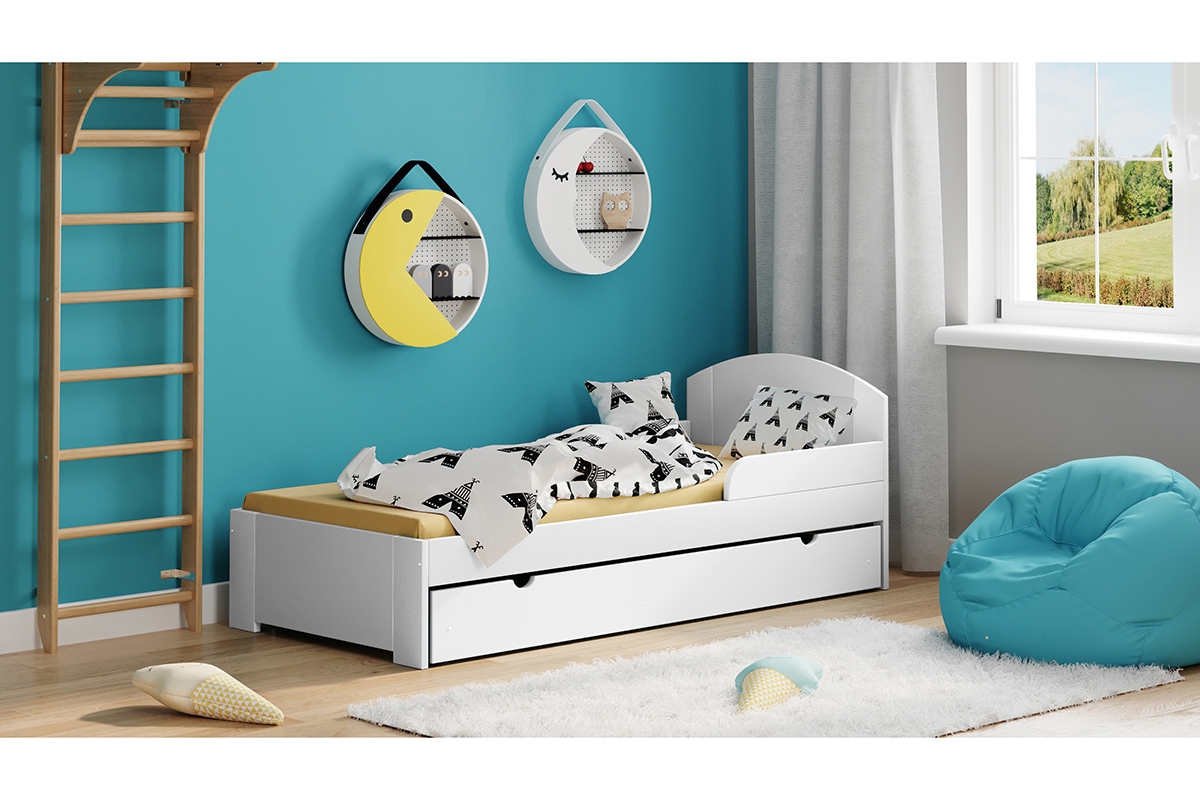 Posteľ Fibi II s výsuvným extra lôžkom Posteľ dwuosobowe