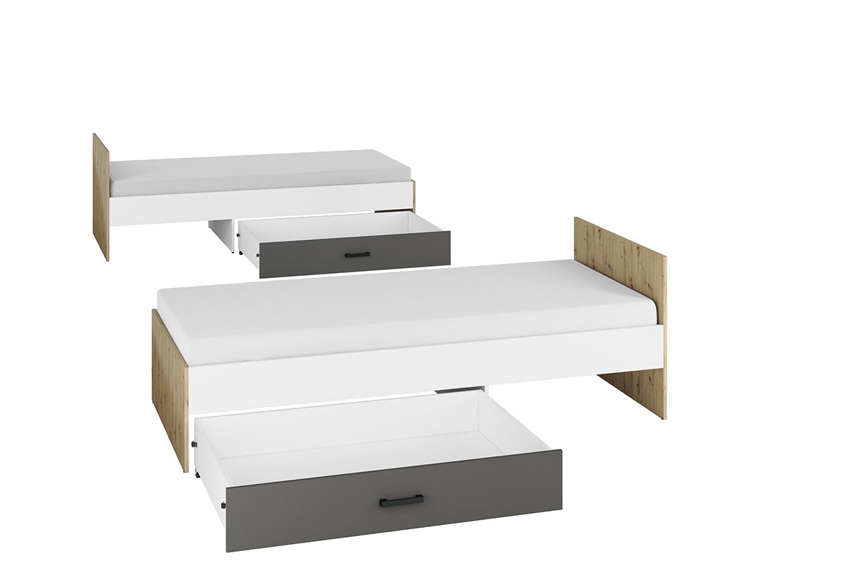 Posteľ dzieciece Makat 09 posteľ z wezglowiem