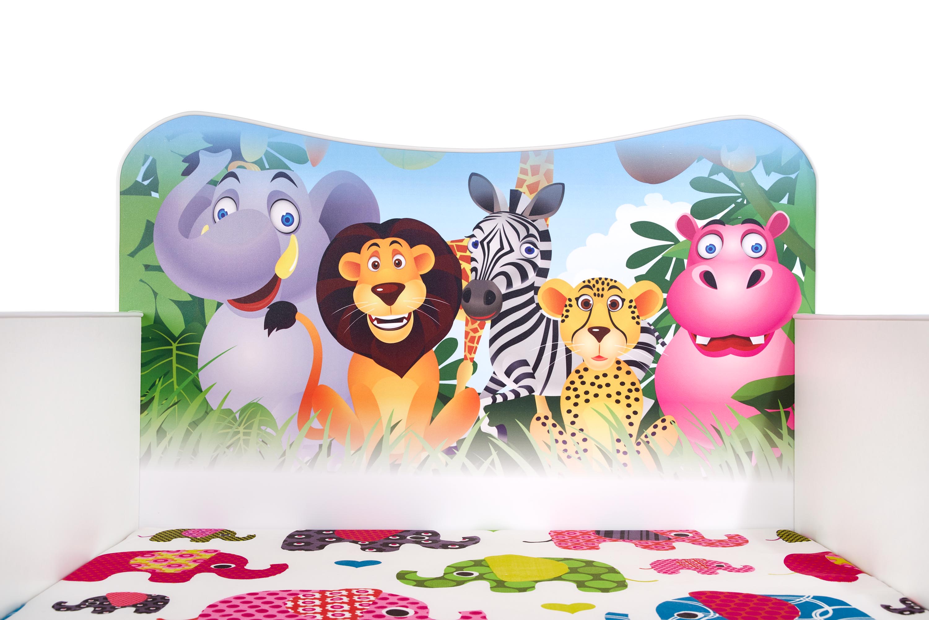 Dětská postel Happy Jungle - mnohobarevný postel dětské happy jungle - mnohobarevný