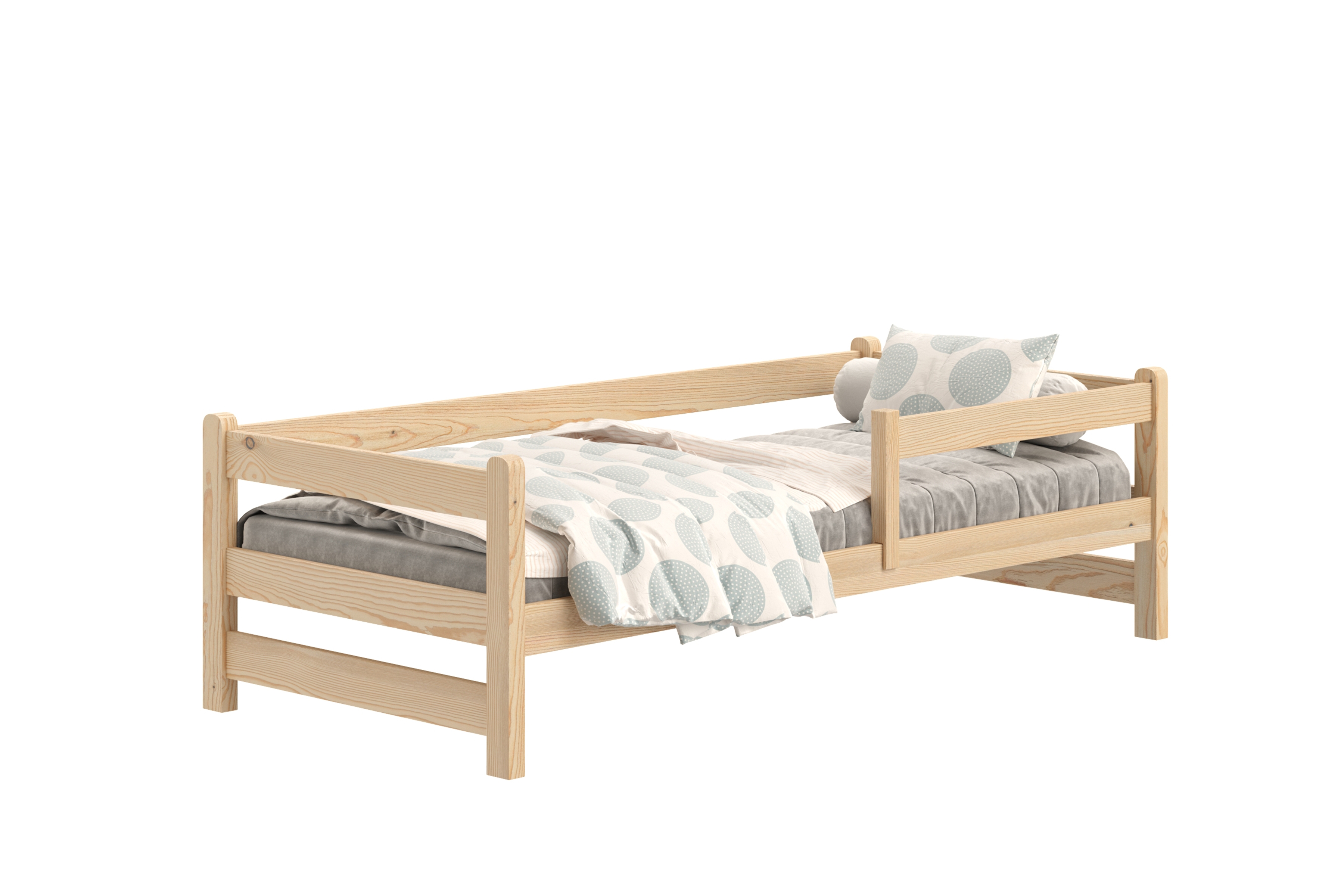 Dětská postel Alis 80x200 cm - borovice Postel dzieciece přízemní Alis - borovice, 80x200