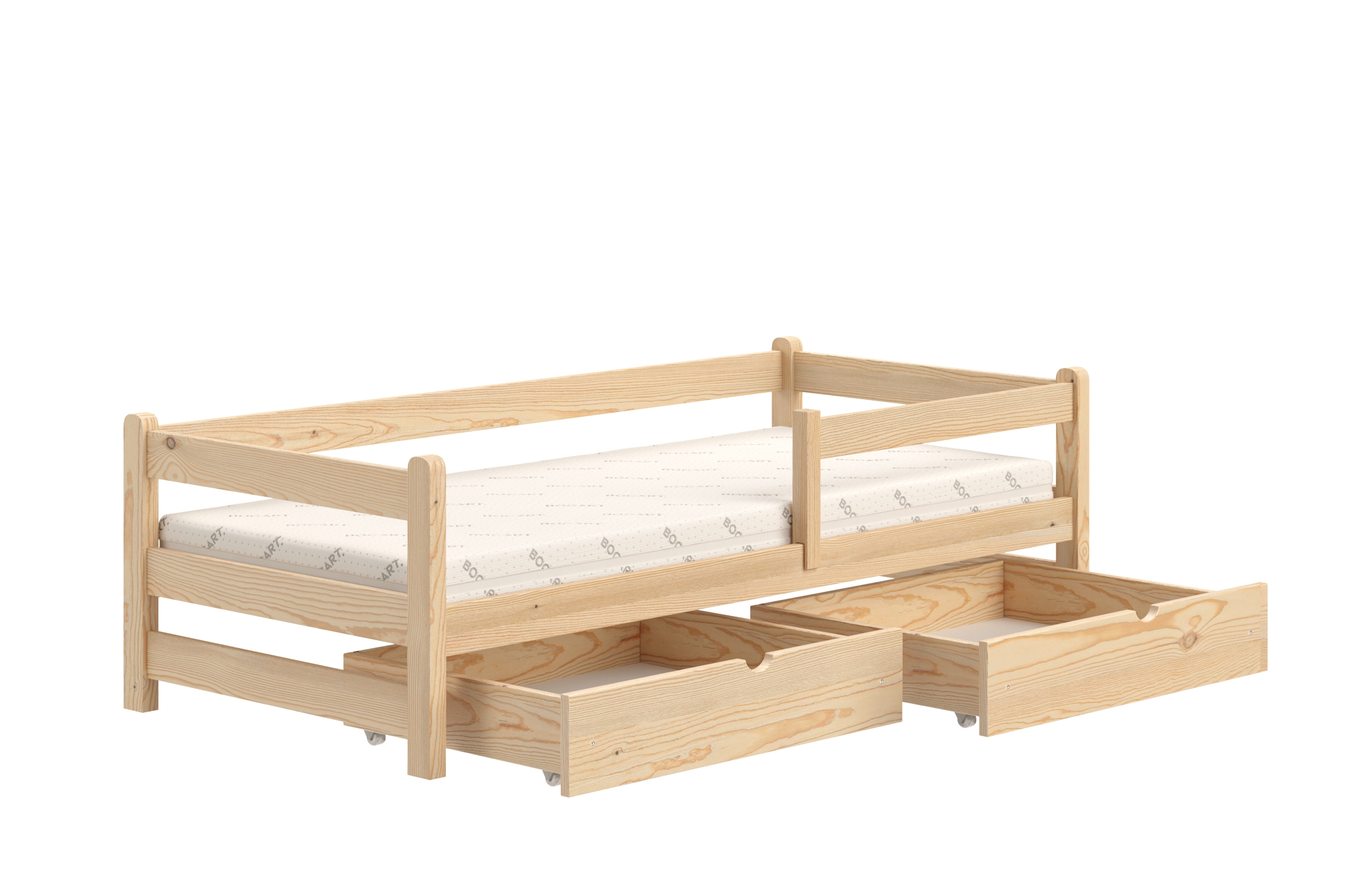 Dětská postel Alis 80x200 cm - borovice Postel dzieciece přízemní Alis - borovice, 80x200
