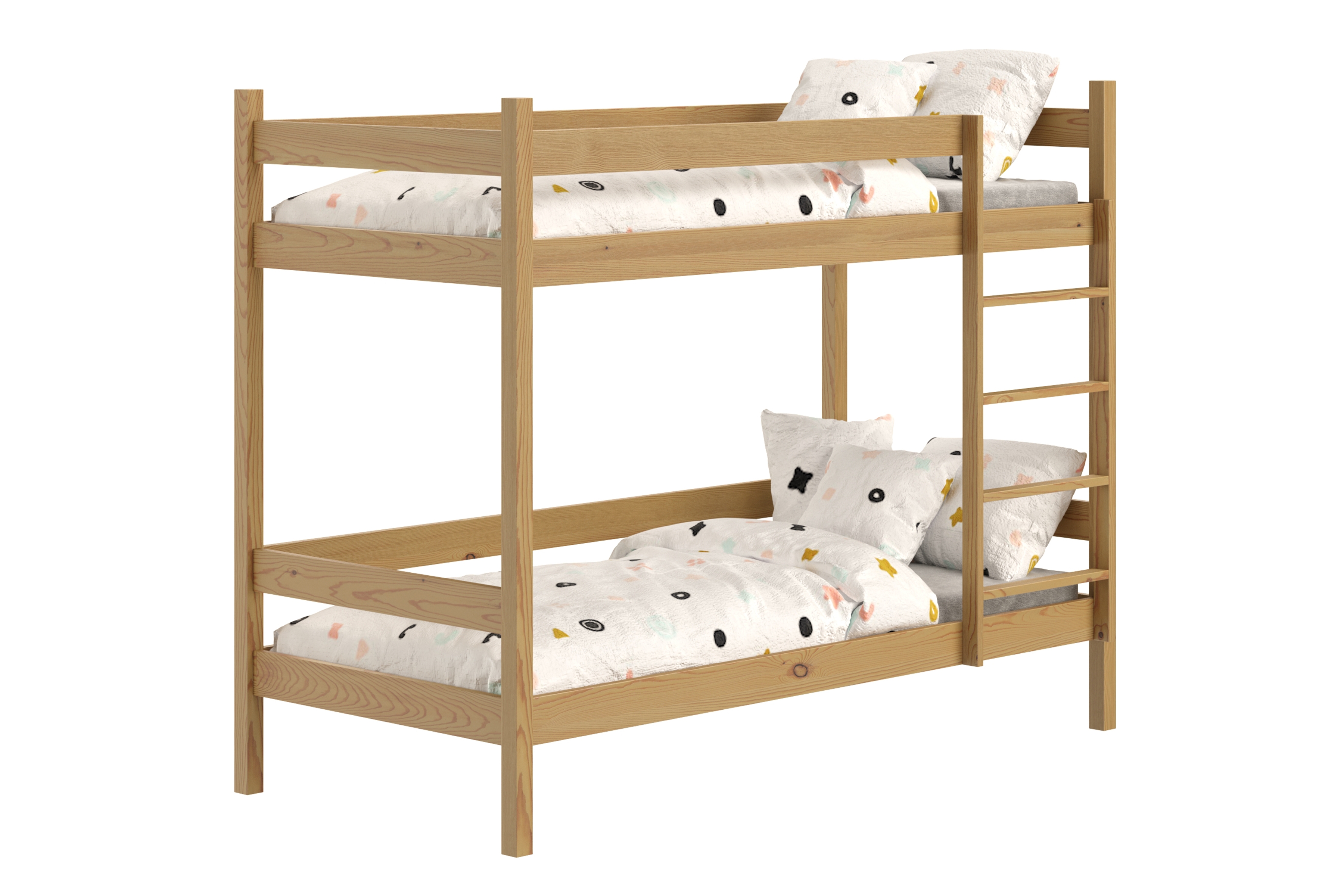 Patrová postel Fabrio 90x190 cm - dub Postel dzieciece patrová  Fabrio - 90x190 / dub