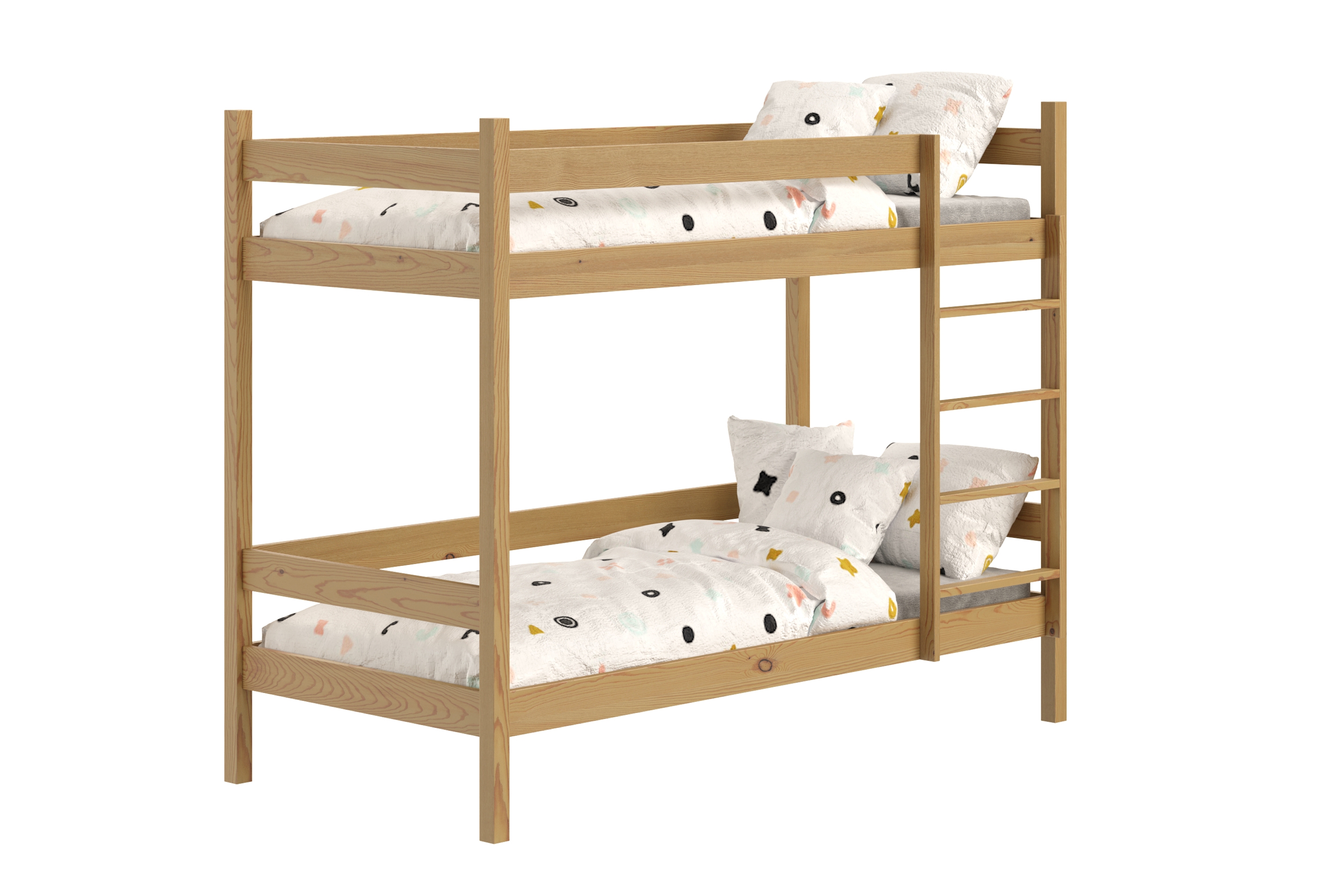 Patrová postel Fabrio se zásuvkami 80x200 cm - dub Postel dzieciece patrová  s zásuvkami Fabrio - 80x200 / dub