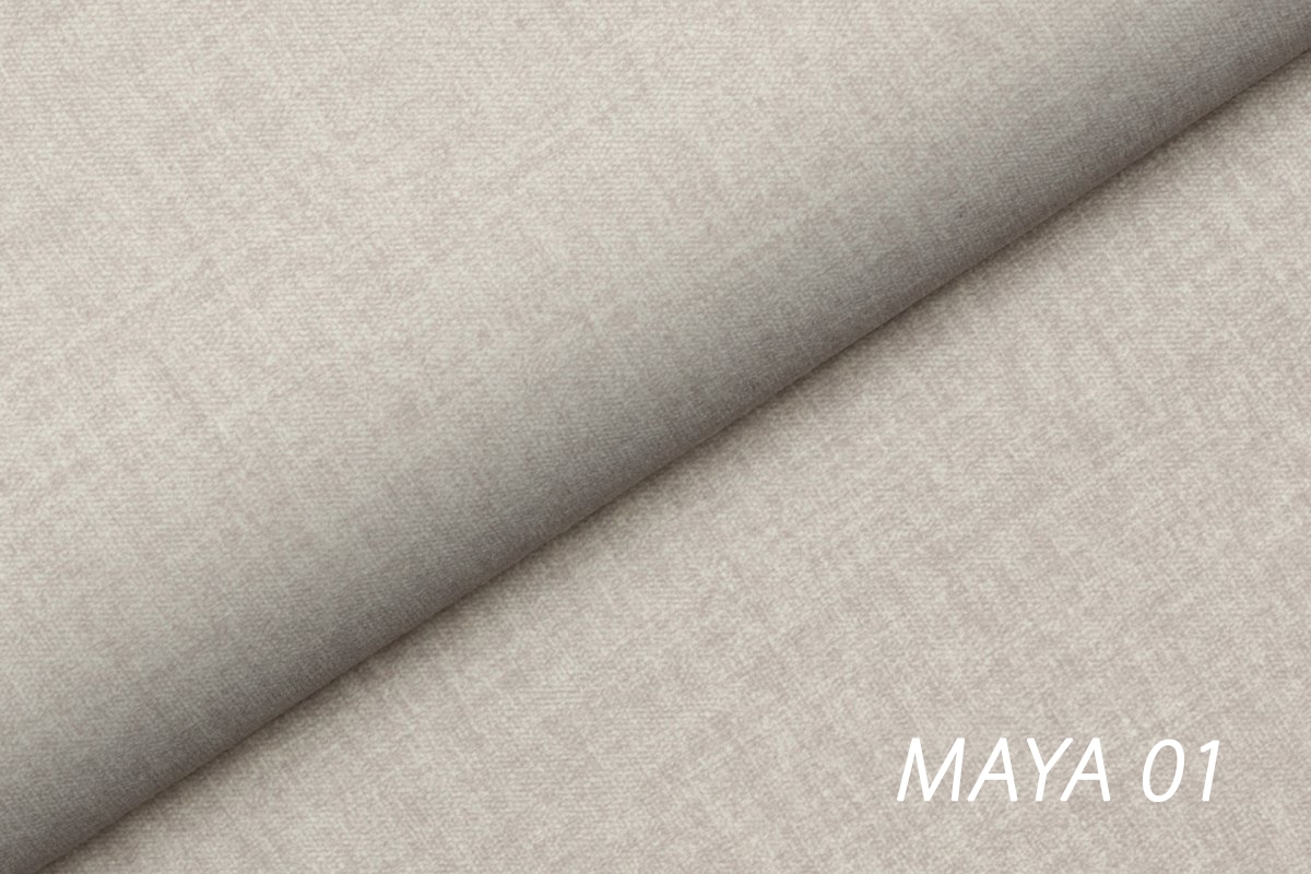 Manželská posteľ Galin 180x200 cm - béžová pletenina Maya 01 Posteľ Galin lewitujace / 180x200 / Maya 01