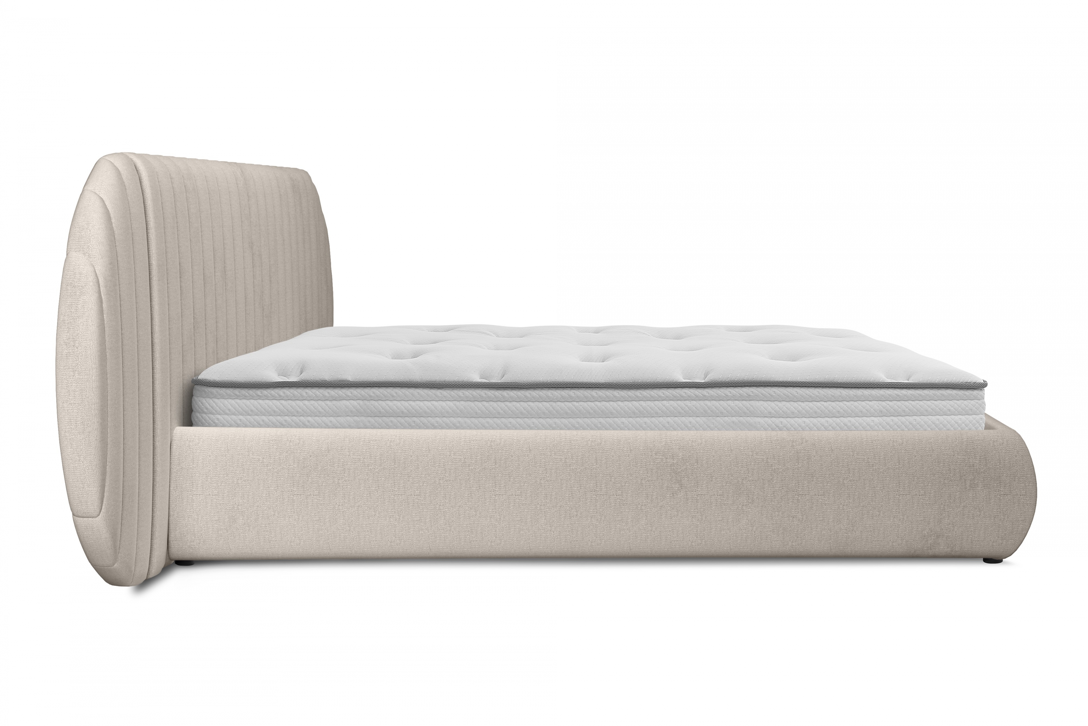 Manželská posteľ Galin 180x200 cm s úložným priestorom - béžová žinylka Perfect Harmony 07 Posteľ Galin S vnútorným úložným priestorom/ 180x200 / Perfect Harmony 07