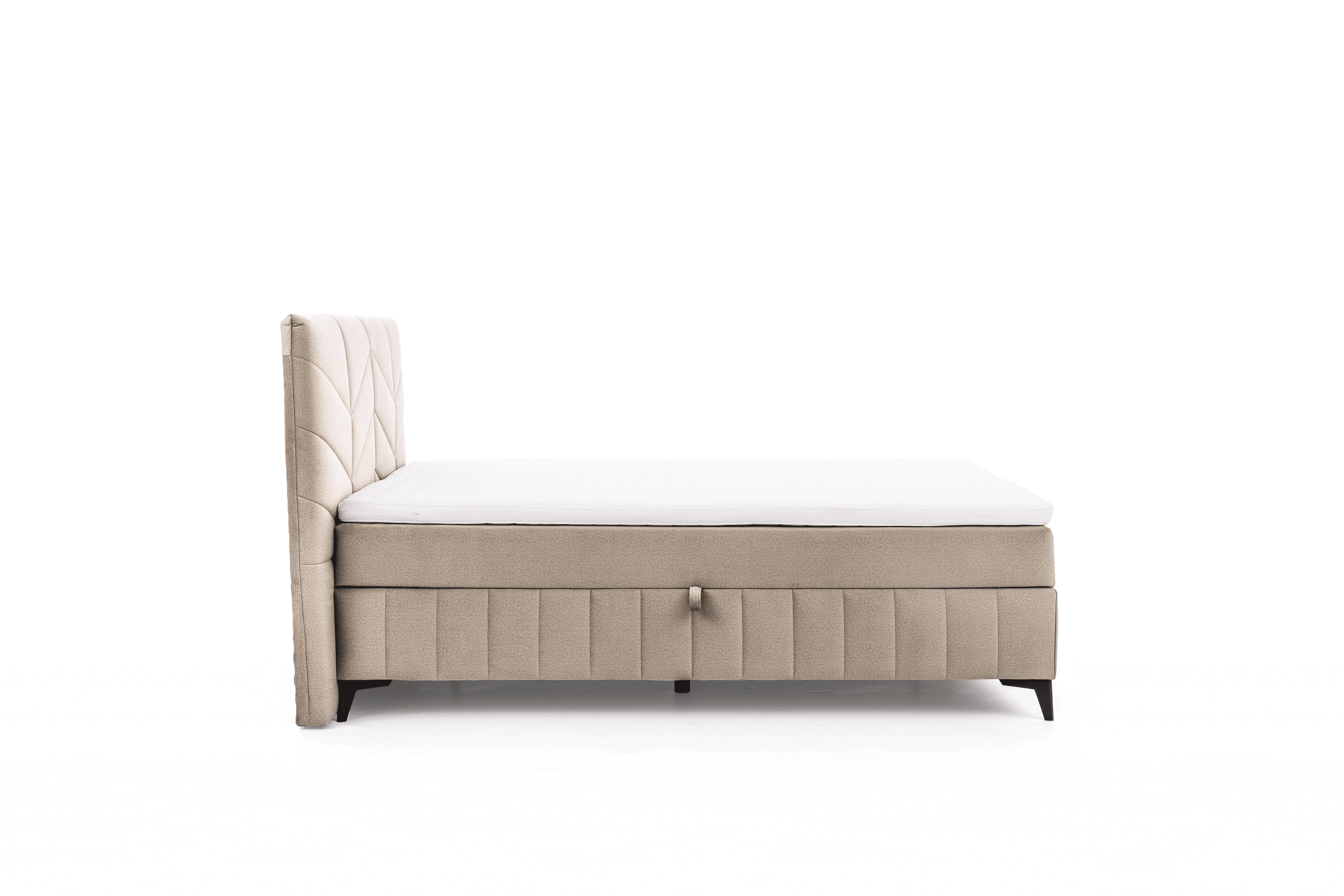 Boxspring posteľ Penia 160x200 s úložným priestorom - béžový zamat Element 6 Boxspring posteľ Penia 160x200 s úložným priestorom - béžový zamat Element 6