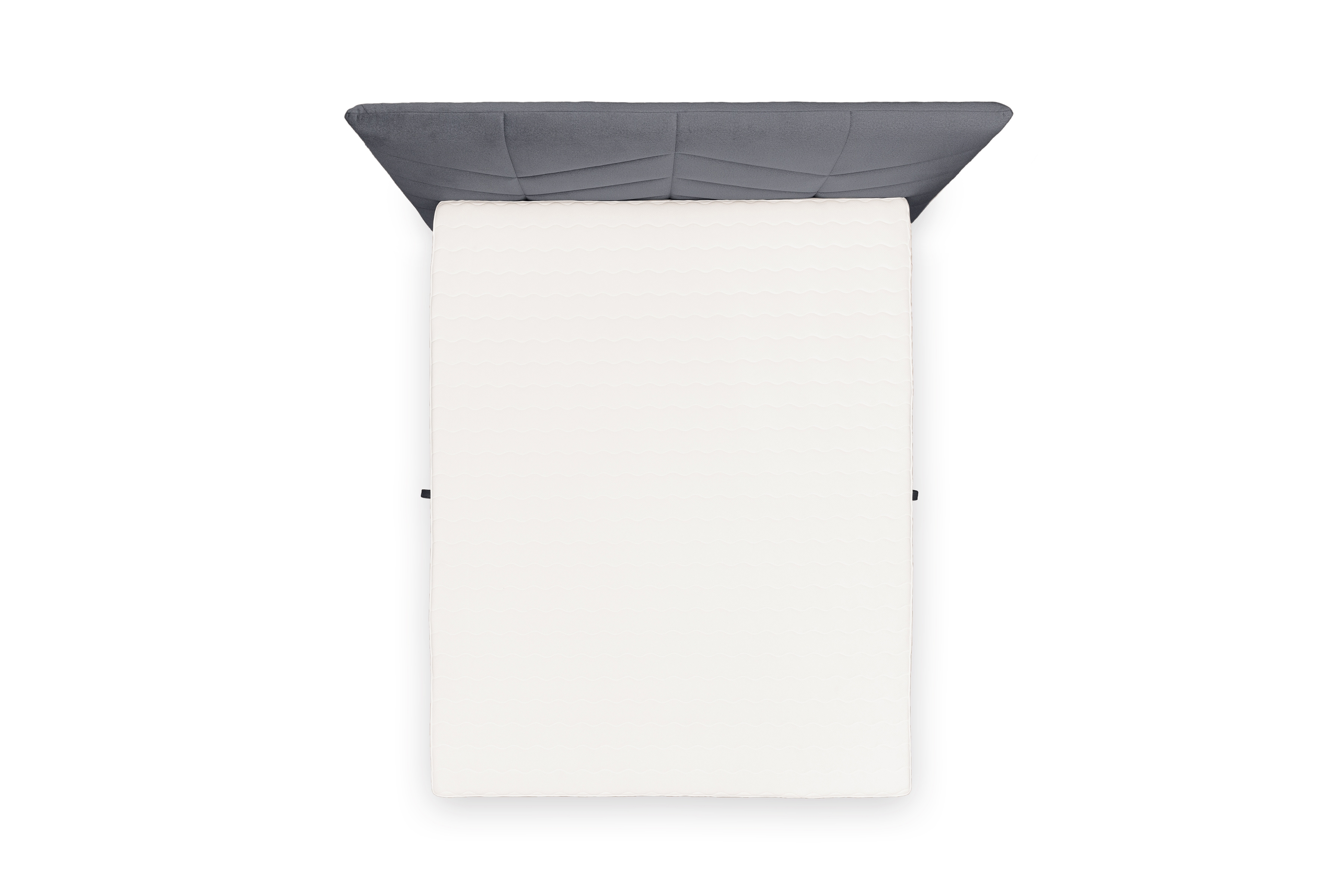 Boxspring postel Penia 160x200 cm s úložným prostorem - šedá látka Element 23 Postel boxspring Penia 160x200 s úložním prostorem - šedá samet hydrofobní  Element 23