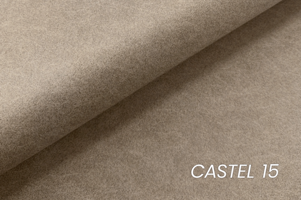 Kontinentální postel Solani 180x200 s úložným prostorem - béžový samet Castel 15 Postel boxspring Solani 180x200 s úložním prostorem - béžová samet Castel 15