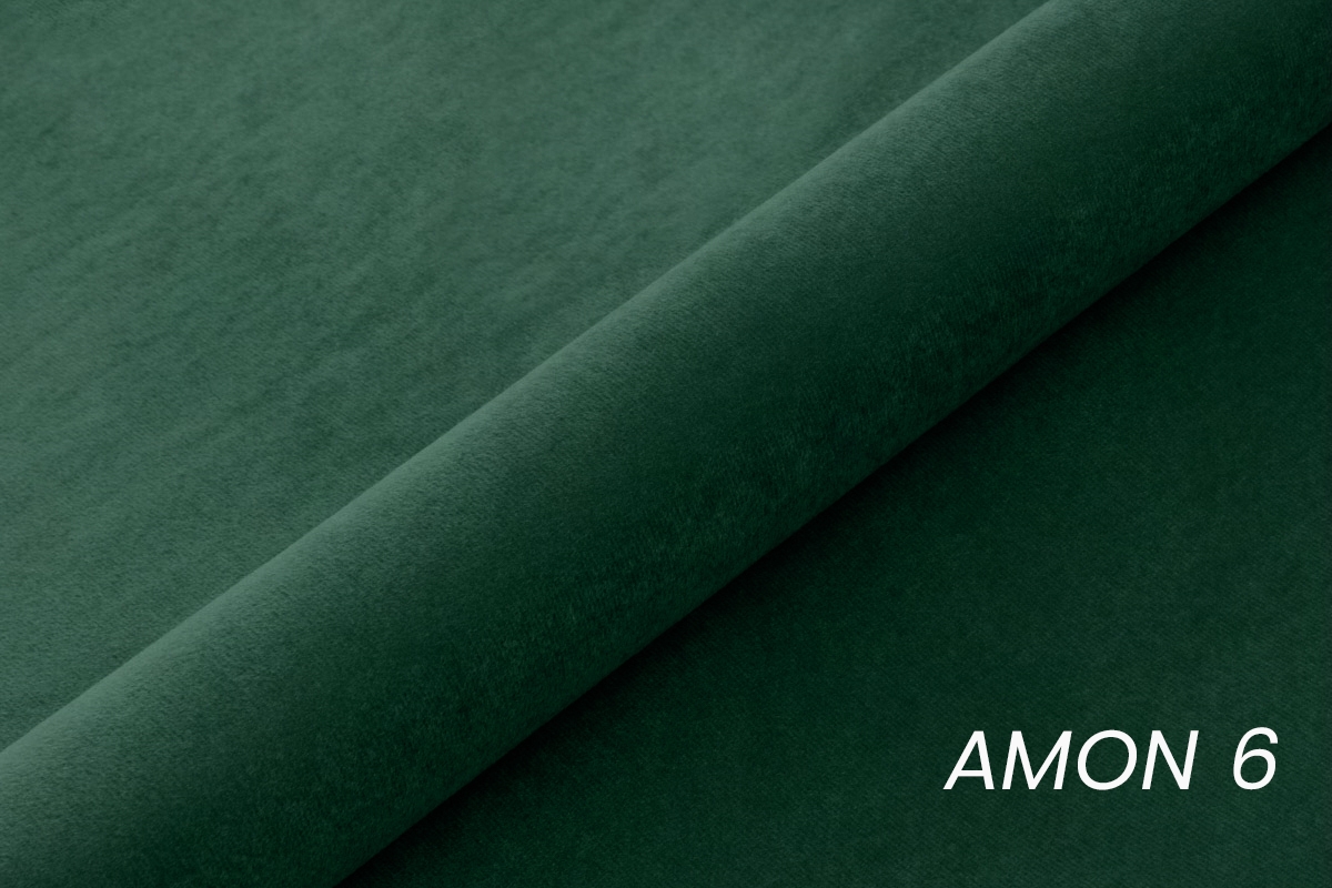 Boxspring posteľ Verona 160x200 s úložným priestorom – zelený hydrofóbny zamat Amon 06 Boxspring posteľ Verona 160x200 s úložným priestorom - Zelený velúr hydrofobowy Amon 06