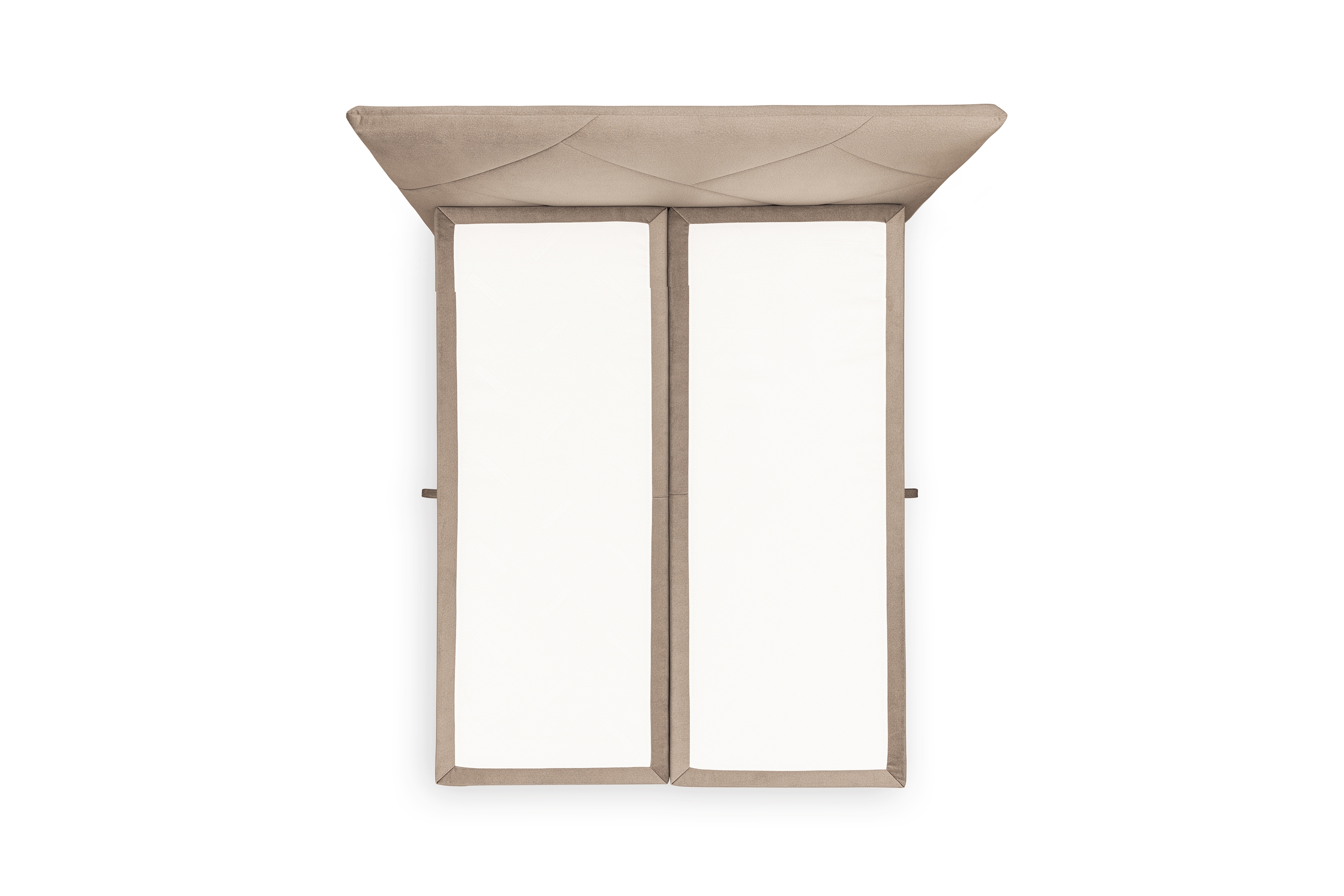 Posteľ Boxspring Wasil 160x200 s úložným priestorom - béžový zamat Element 6 Boxspring posteľ Wasil 160x200 s úložným priestorom - béžový zamat Element 6