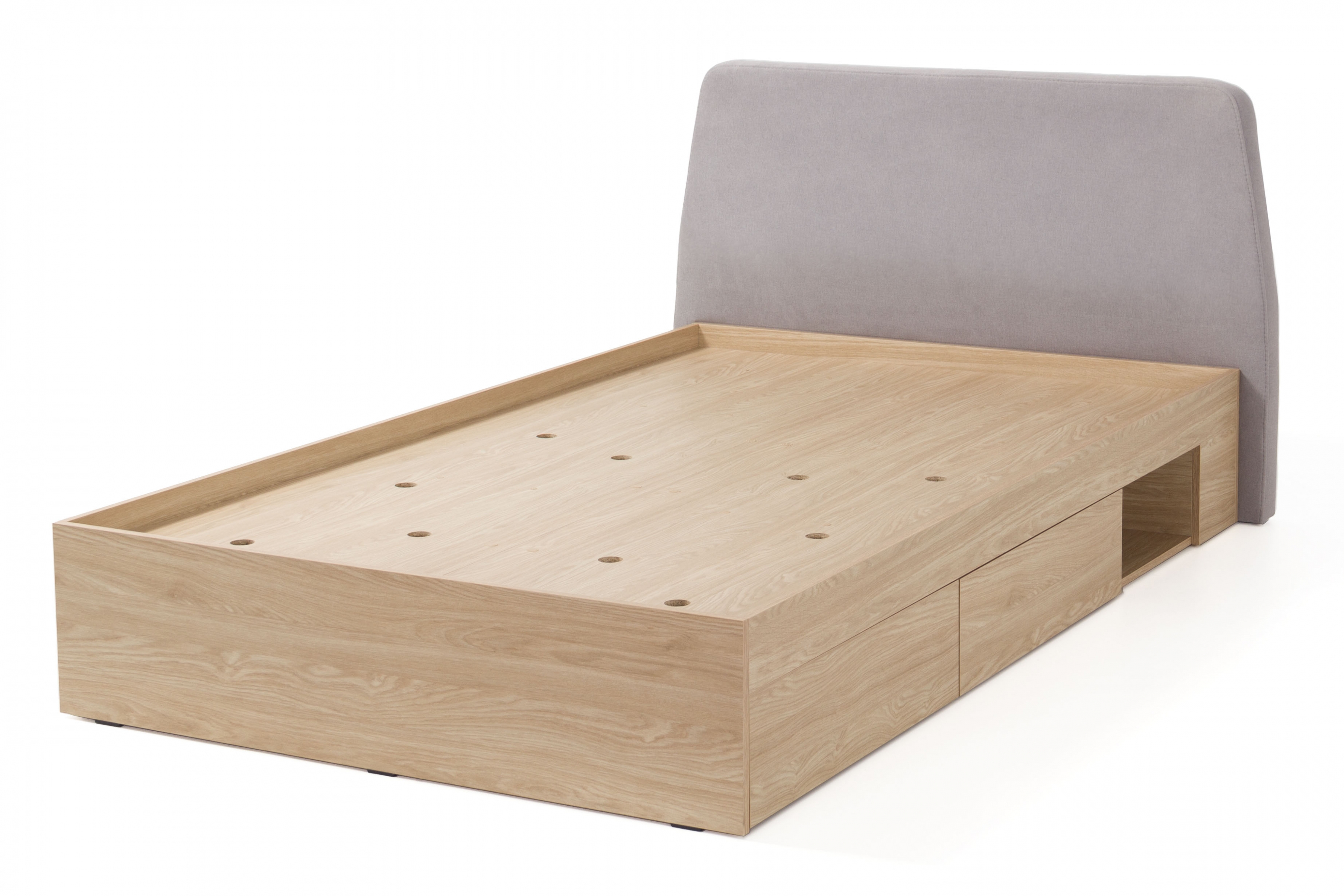 Postel mlodziezowe Alessio 120x200 cm - dub olejowany Postel mlodziezowe Alessio 13 - 120x200 cm - béžová Pískový / dub olejowany