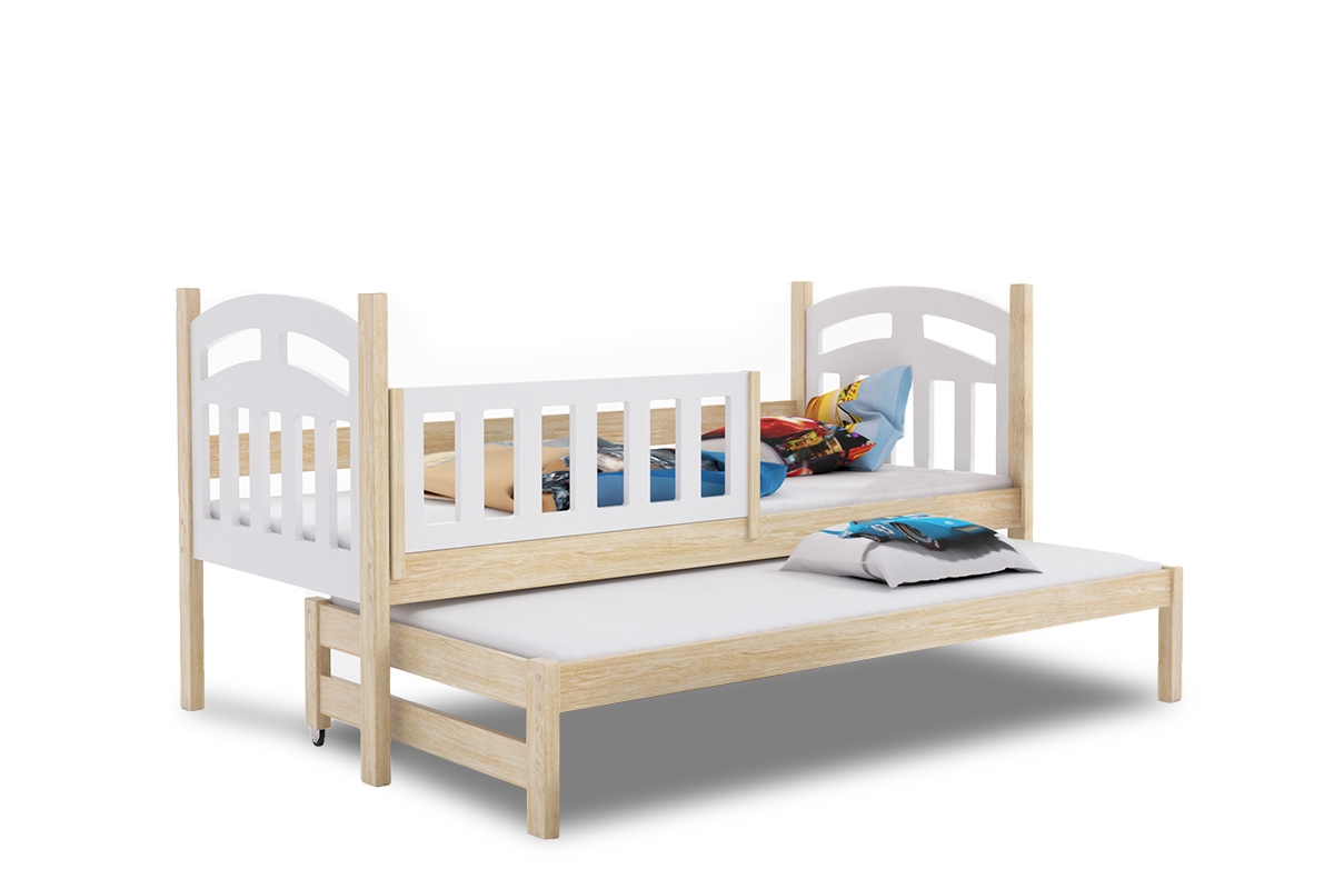 Vysúvacia jednoposchodovú posteľ Nati pre dve osoby Vysúvacia jednoposchodovú posteľ Nati pre dve osoby 