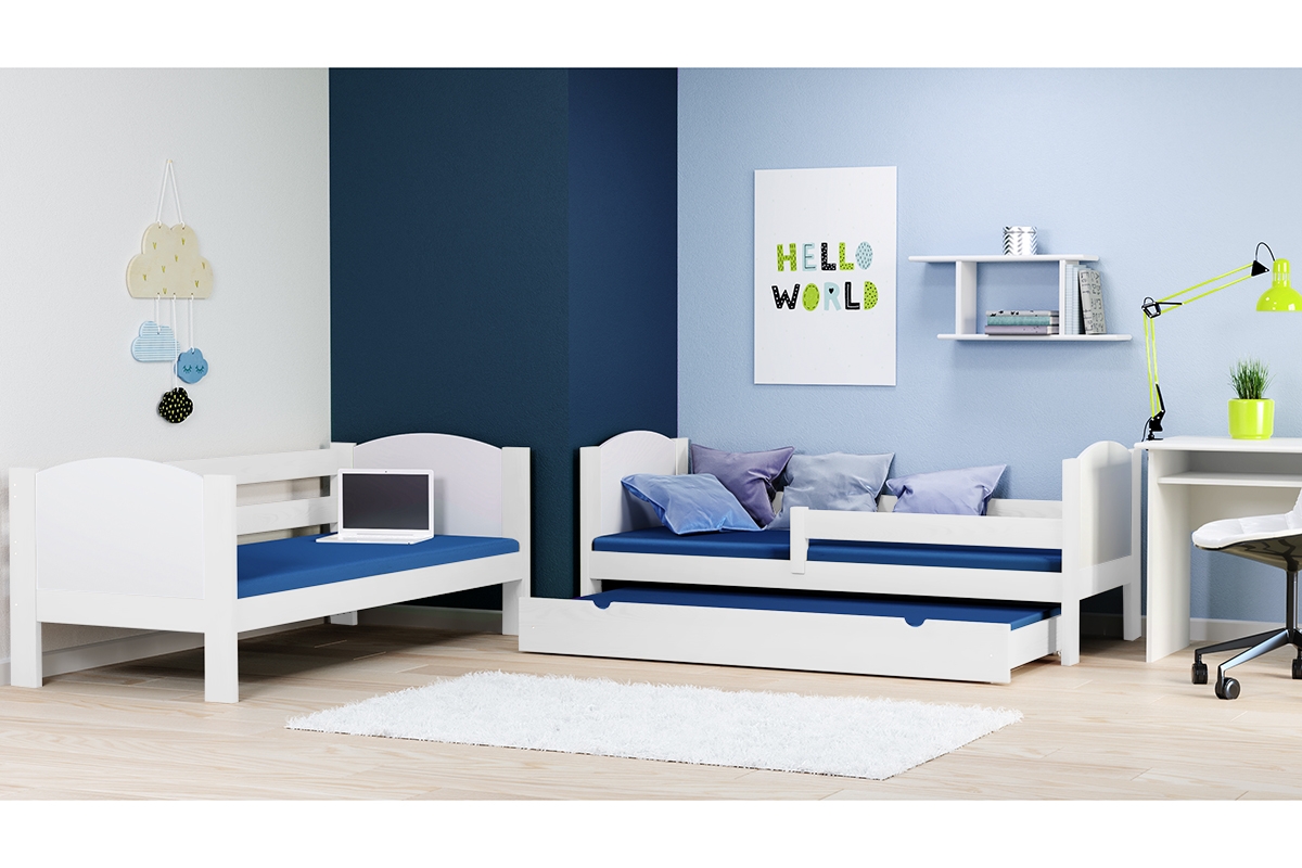 Poschodová drevená posteľ Feliks II 3 os. Posteľ rozkladane na dwa