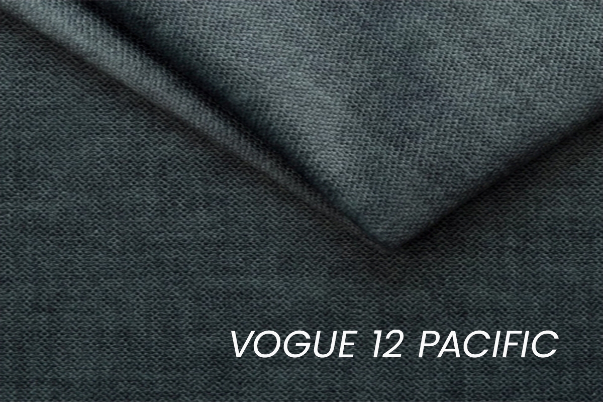 Postel Nicole 140x200 - zelená Vogue 12 / černé nožky - konec série Postel do ložnice Nicole 140x200 - modrá samet Vogue 12 / Nohy černá - Konec série