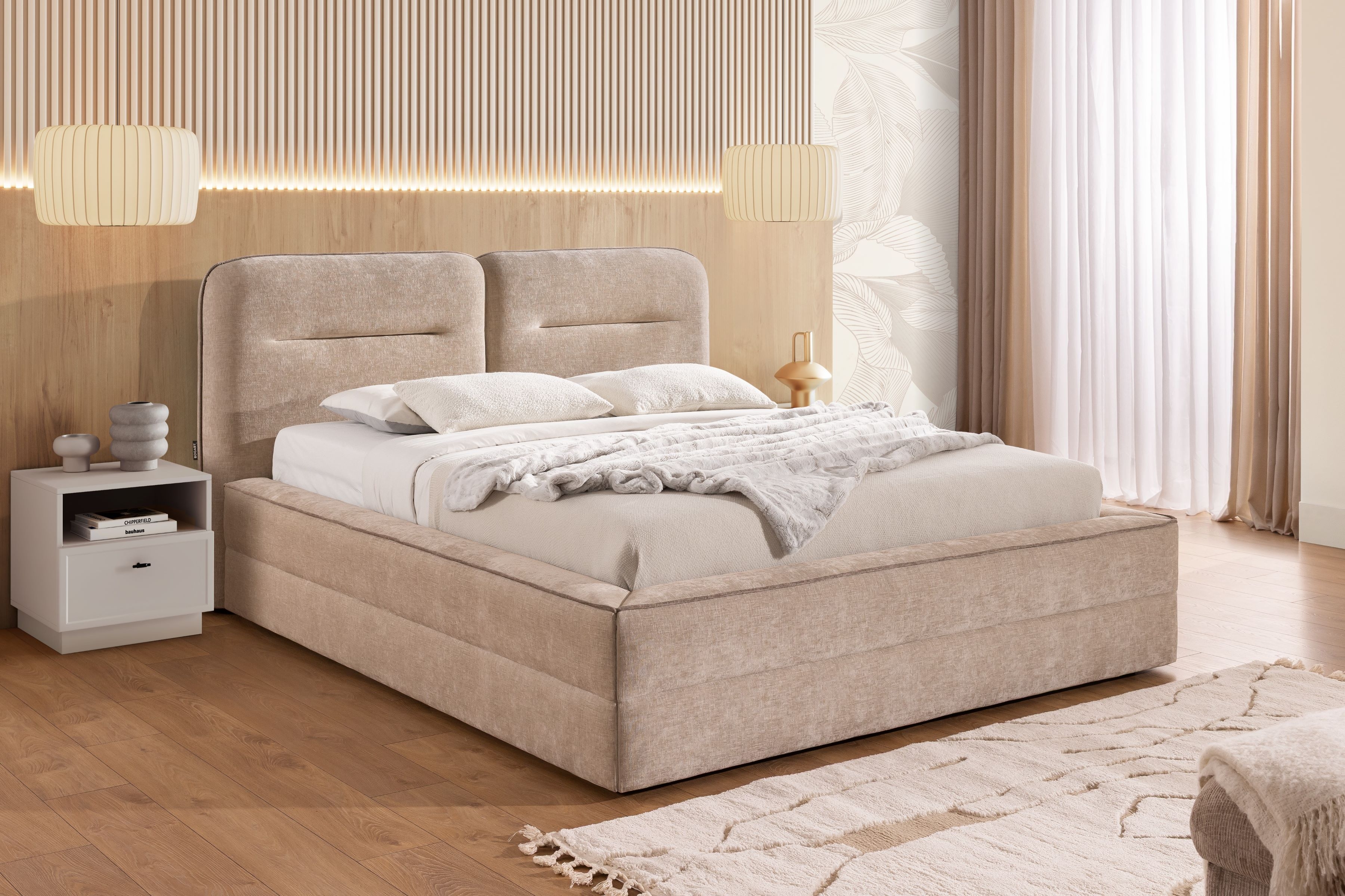 Manželská posteľ Tulia II 180x200 cm Posteľ do  spálňa  Tulia II 180x200