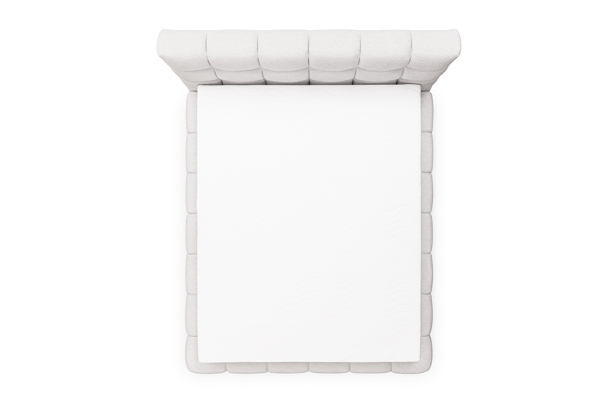 Čalouněná postel s úložným prostorem Magnelio 160x200 cm – béžová Leo 03 Postel pro ložnice s úložným prostorem Magnelio 160x200 - béžová potahová látka snadno čistitelný Leo 03