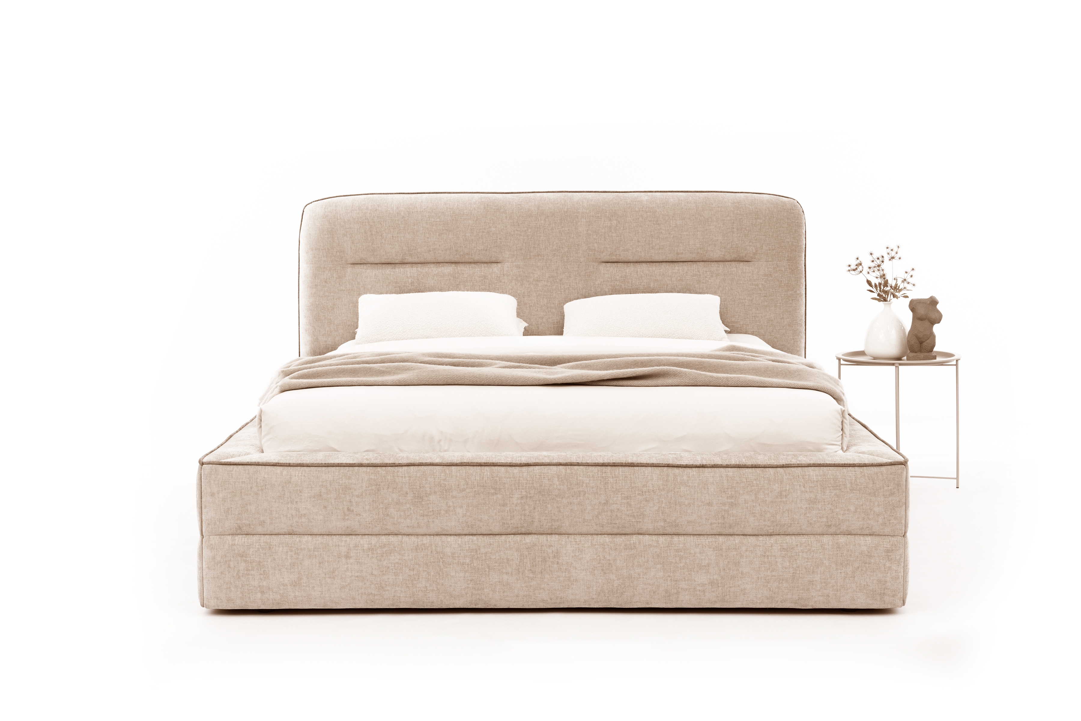 Čalouněná postel s úložným prostorem Tulia I 140x200 Postel pro ložnice s úložným prostorem Tulia 140x200