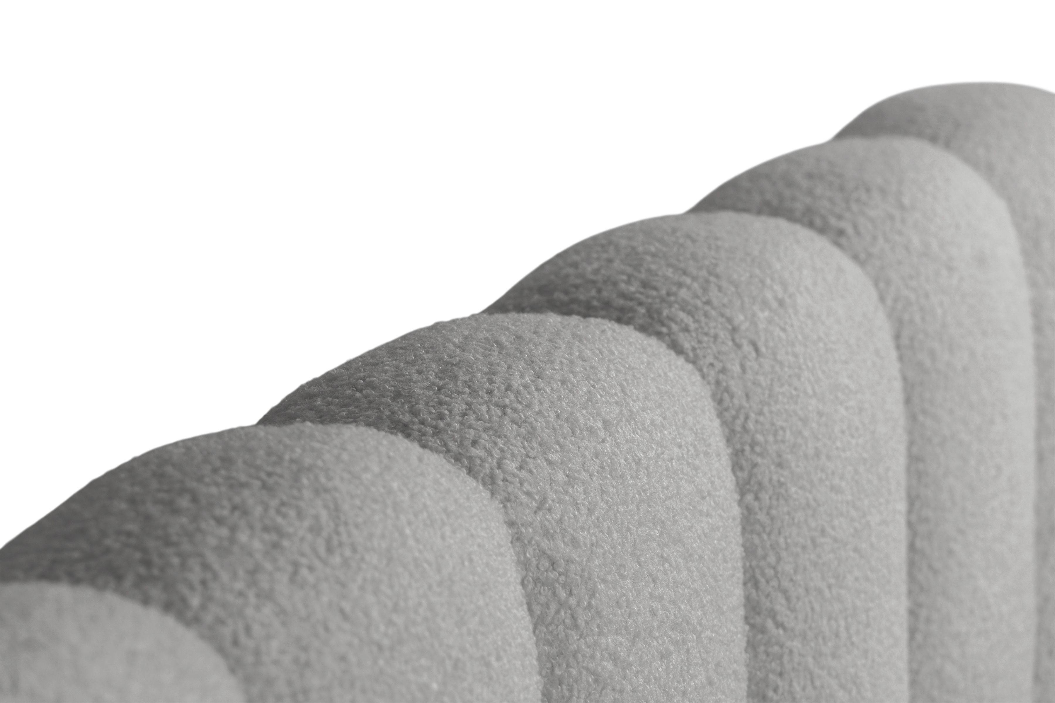 Čalouněná postel Aura 160x200 s úložným prostorem - šedá buklé Quelle 83 Postel čalouněné Aura 160x200 s úložným prostorem- šedá bukla Quelle 83