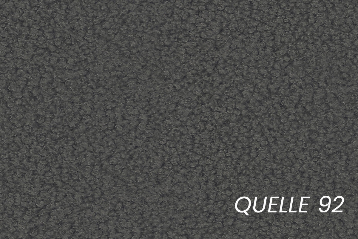 Čalúnená posteľ Rasel 160x200 s úložným priestorom - tmavosivá buklé Quelle 92 Posteľ čalúnená Rasel 160x200 S vnútorným úložným priestorom- Tmavý šedý bukla Quelle 92