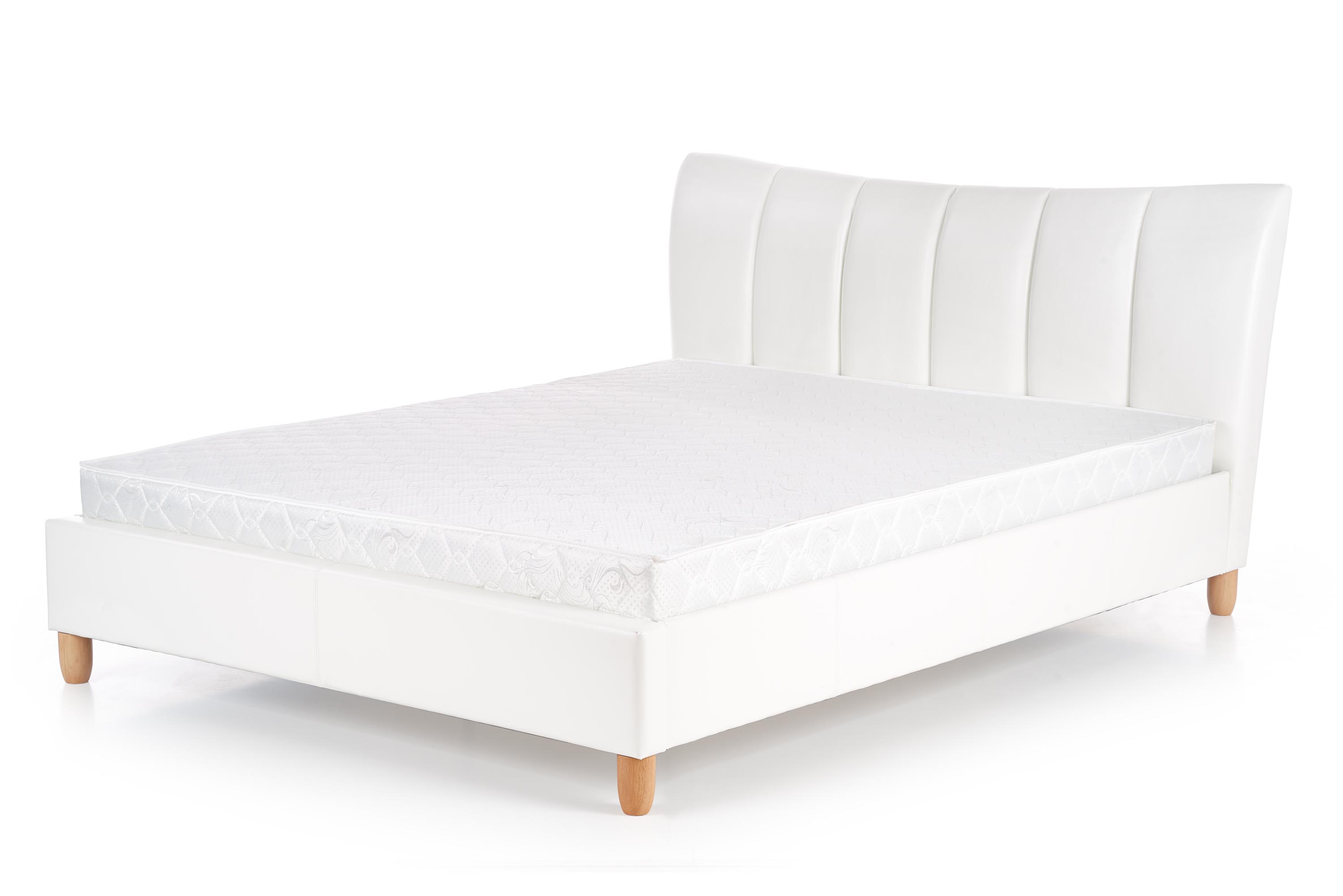 Postel čalouněná Sandy 160x200 - Bílý postel čalouněné sandy 160x200 - Bílý
