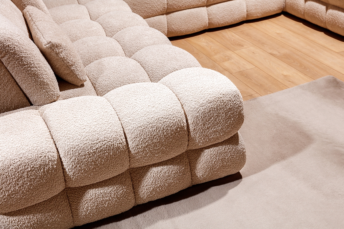 Rohová sedacia súprava Magnelio Prestige U II s elektricky výsuvným sedákom  Rohová sedacia súprava Magnelio Prestige U II s elektricky výsuvným sedákem