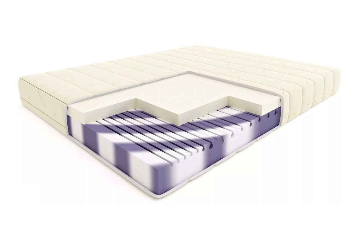 Zdravotní pěnová matrace Hilding Rumba potah Velur Matrace v potahu