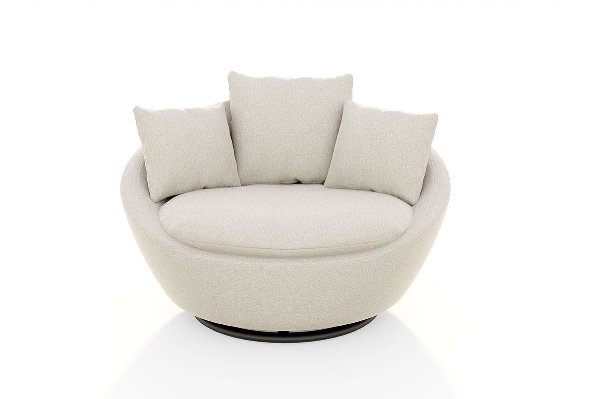 Moderná Otočná stolička Maui moderná Kreslo otočna Maui 