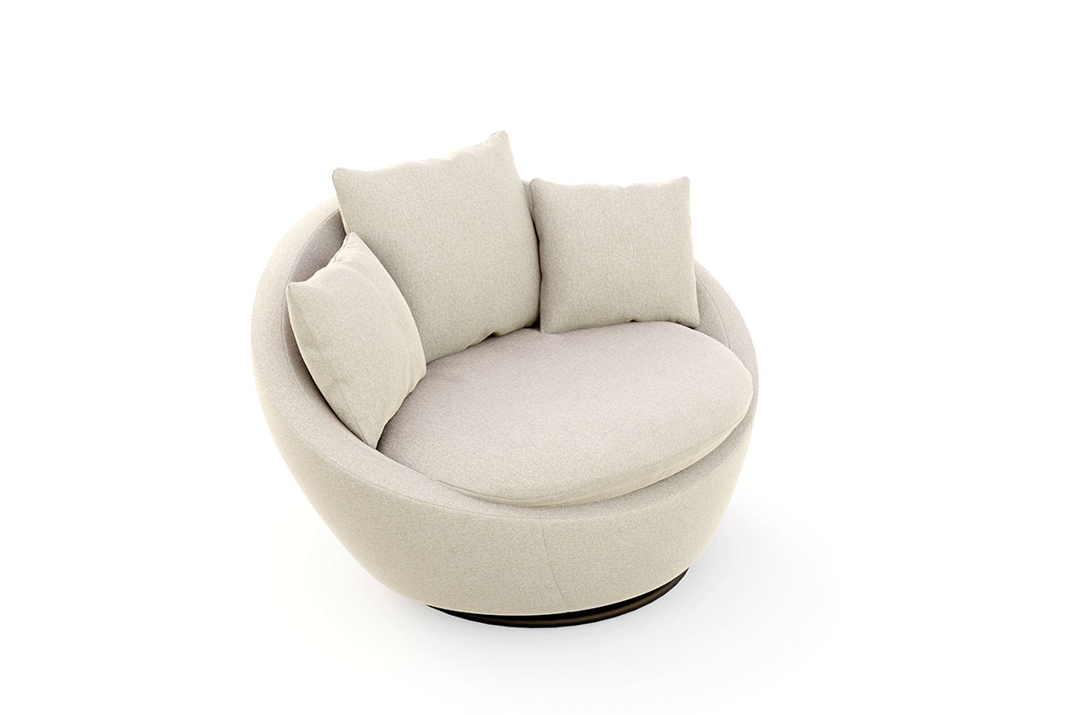 Moderná Otočná stolička Maui moderná Kreslo otočna Maui 