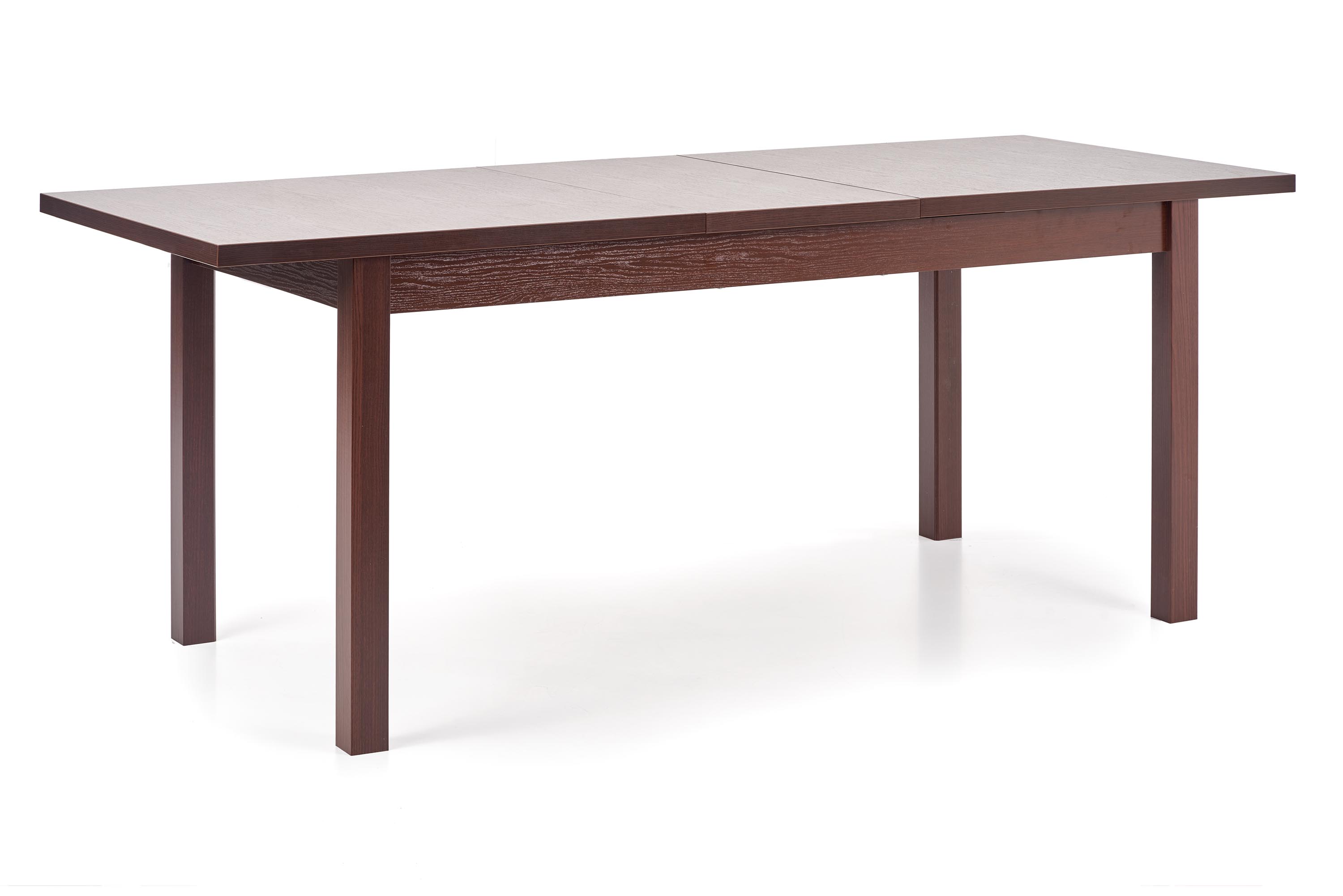 Rozkladací stôl MAURYCY 118-158x75 cm - tmavý orech maurycy Stôl Farba Tmavý orech