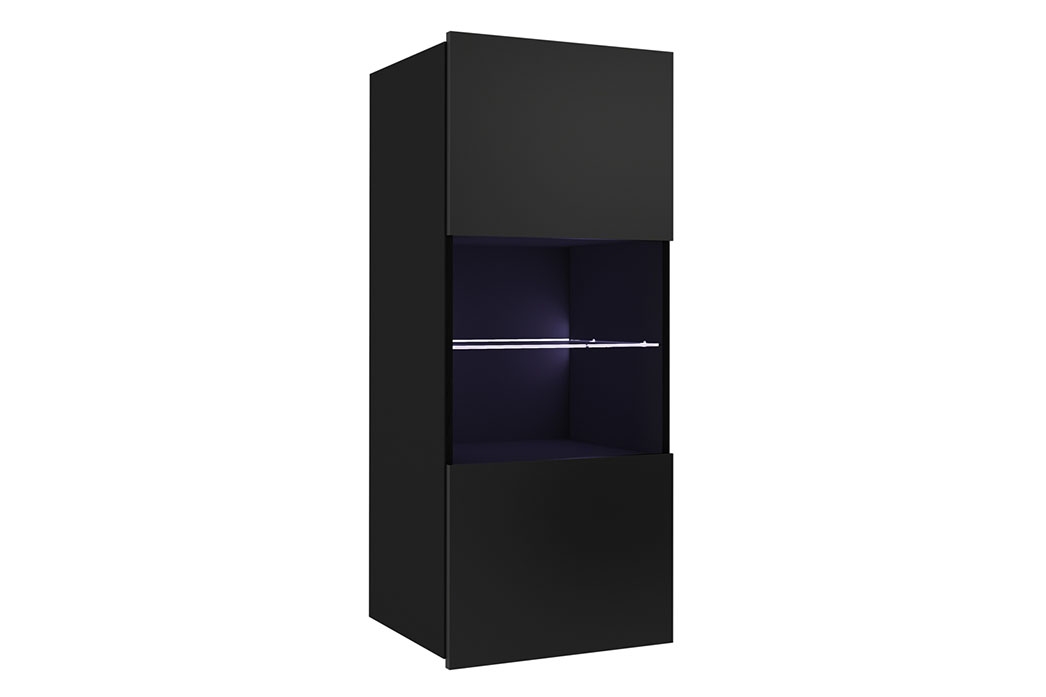 Obývacia stena Celeste XIII - čierny / biela Obývacia stena Celeste XIII - čierny / biela