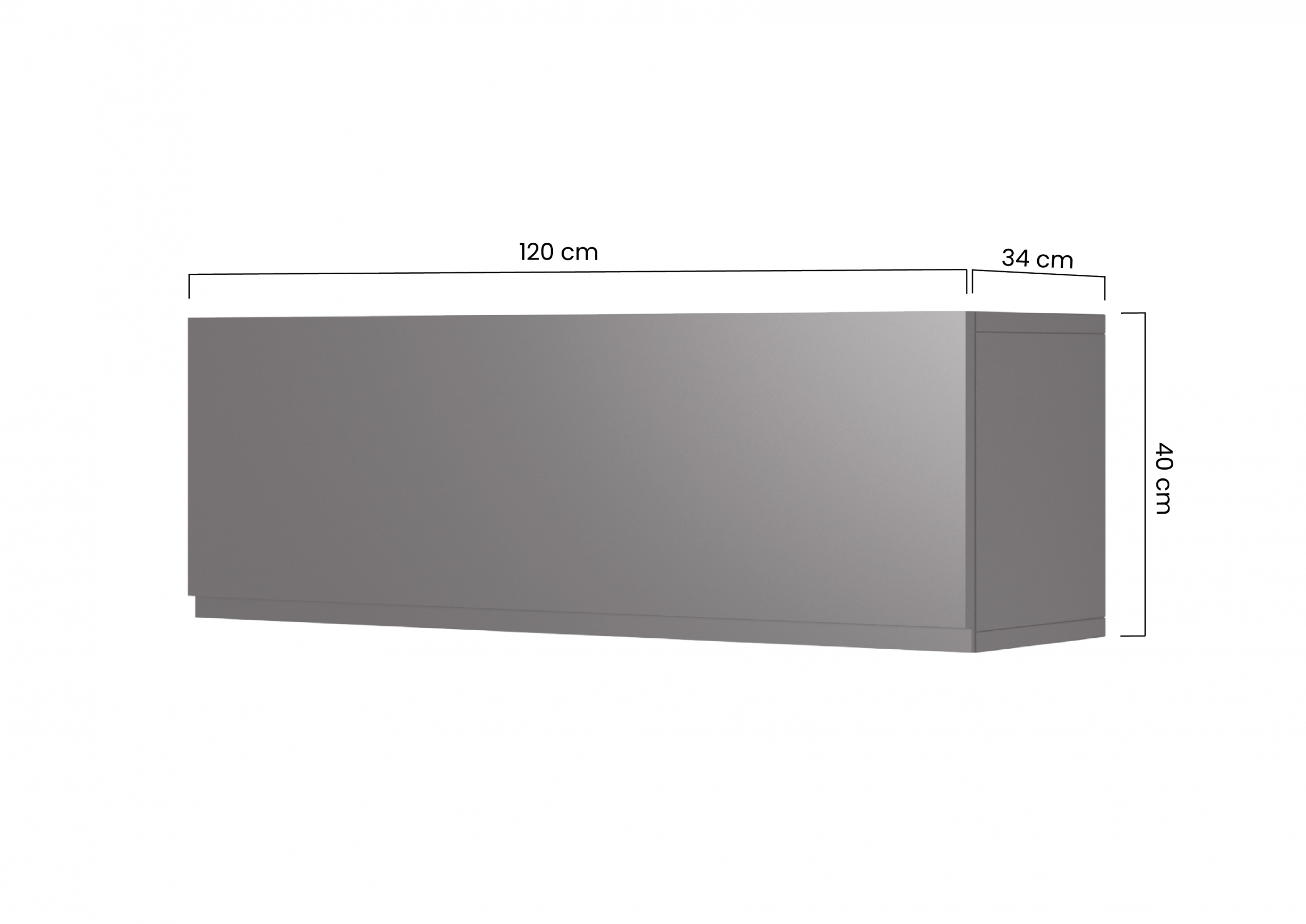 Obývací stěna Loftia III - černý mat / černá kovová konstrukce Obývací stěna Loftia III - černá mat / černá Rošt