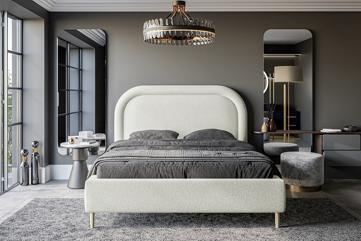 Manželská posteľ s úložným priestorom Delias 140x200 Posteľ do spálne s úložným priestorom Delias 140x200 